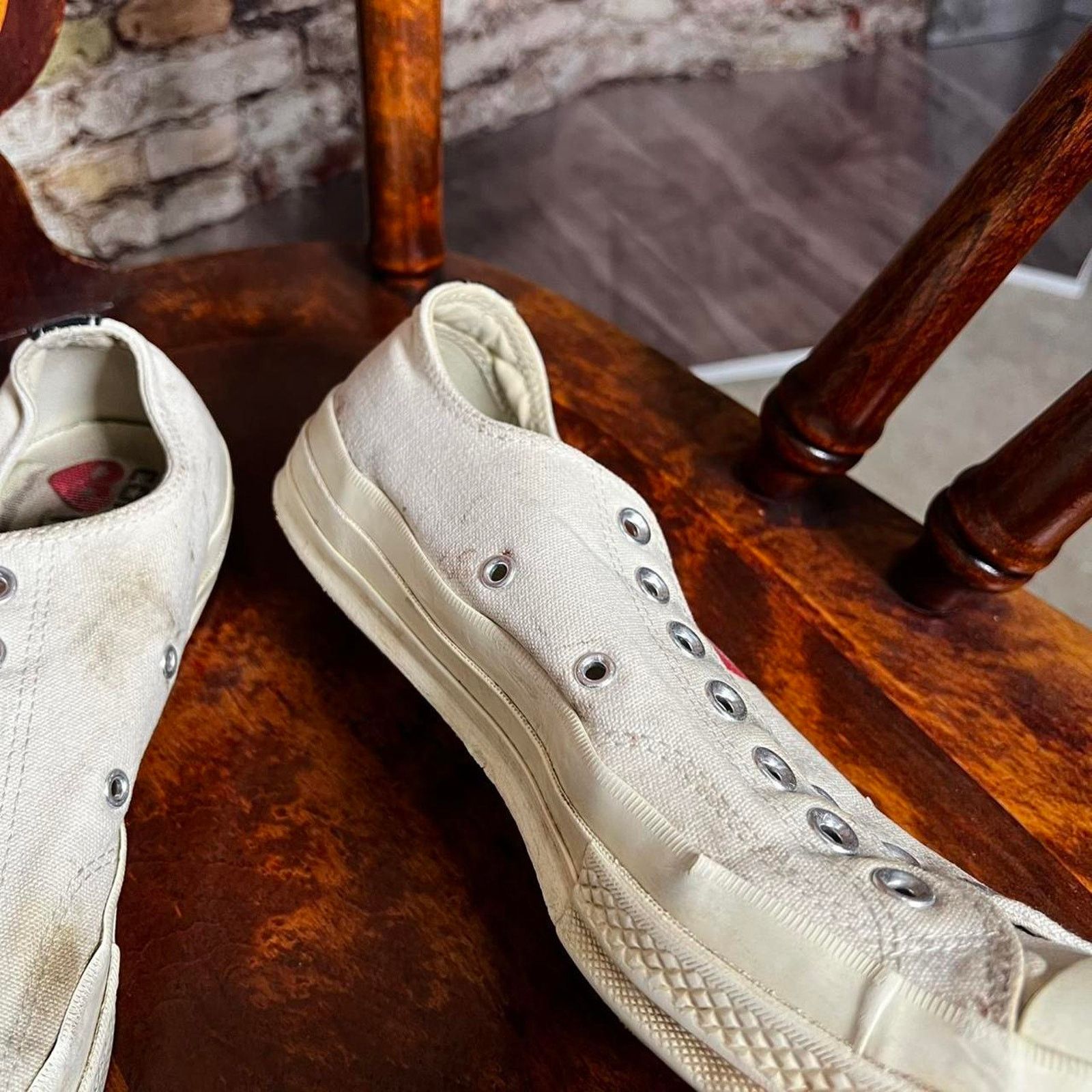 Converse Converse x PLAY Comme des Garçons Chuck 70 Size US 10.5 / EU 43-44 - 4 Thumbnail