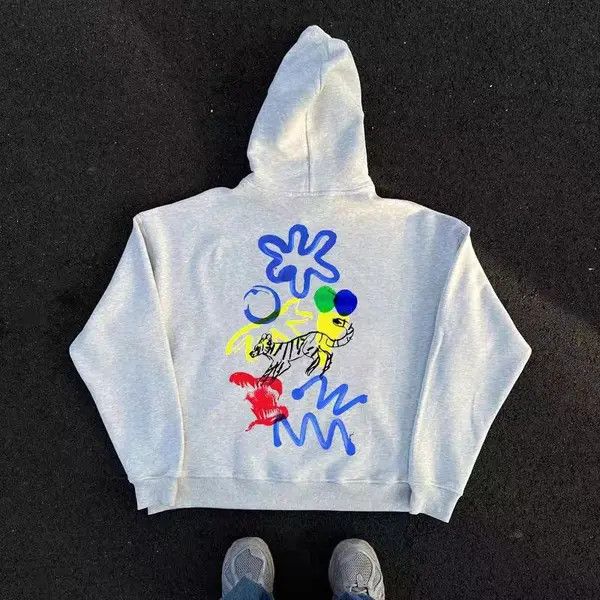 VIBE Vintage Street Hip Hop Graffiti Print Hooded Sweatshirt Size US XXL / EU 58 / 5 - 3 Thumbnail