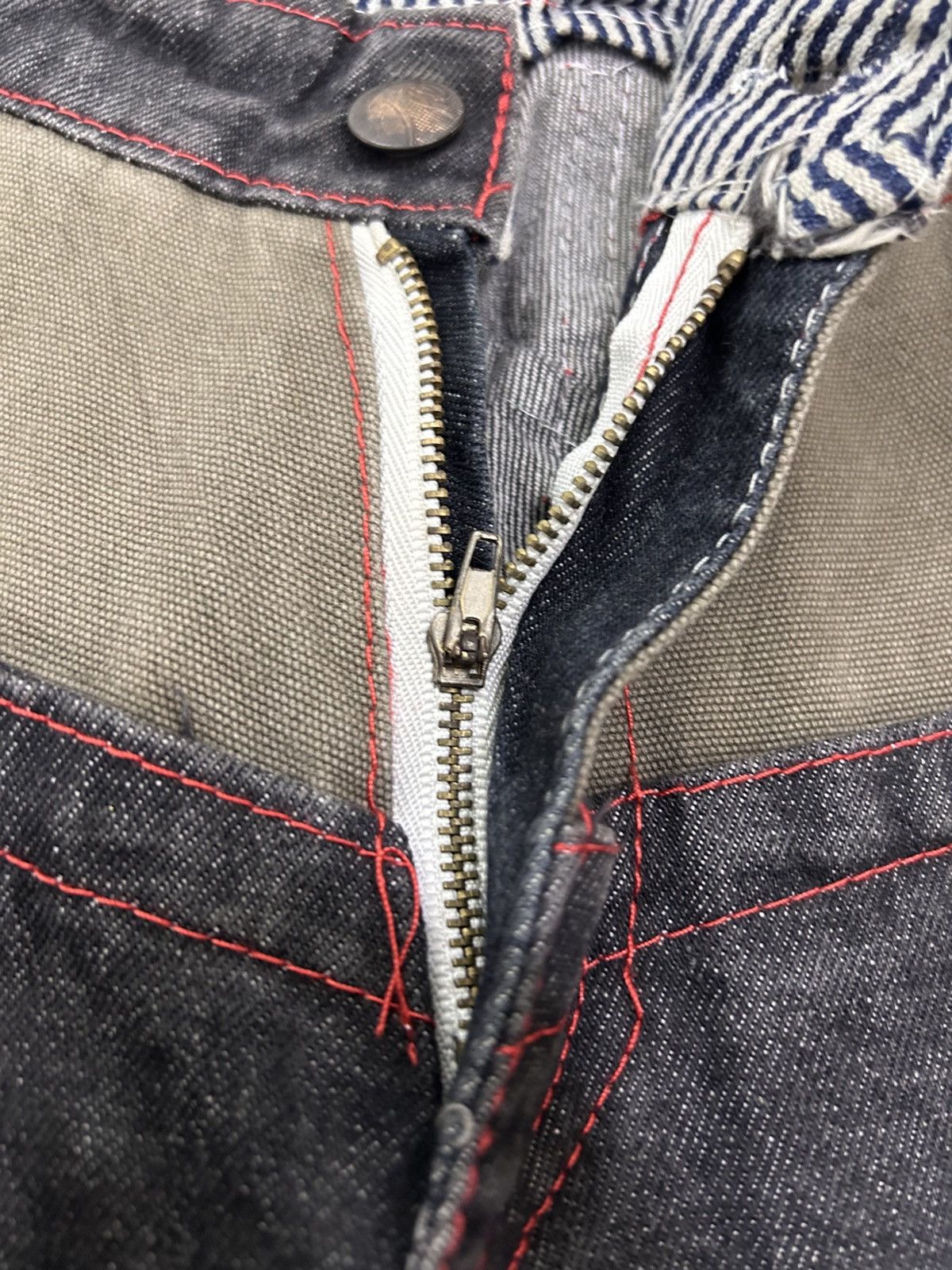 Japanese Brand × Vintage Vintage Japanese Denim mud wash Patches Jeans Size US 28 / EU 44 - 11 Thumbnail