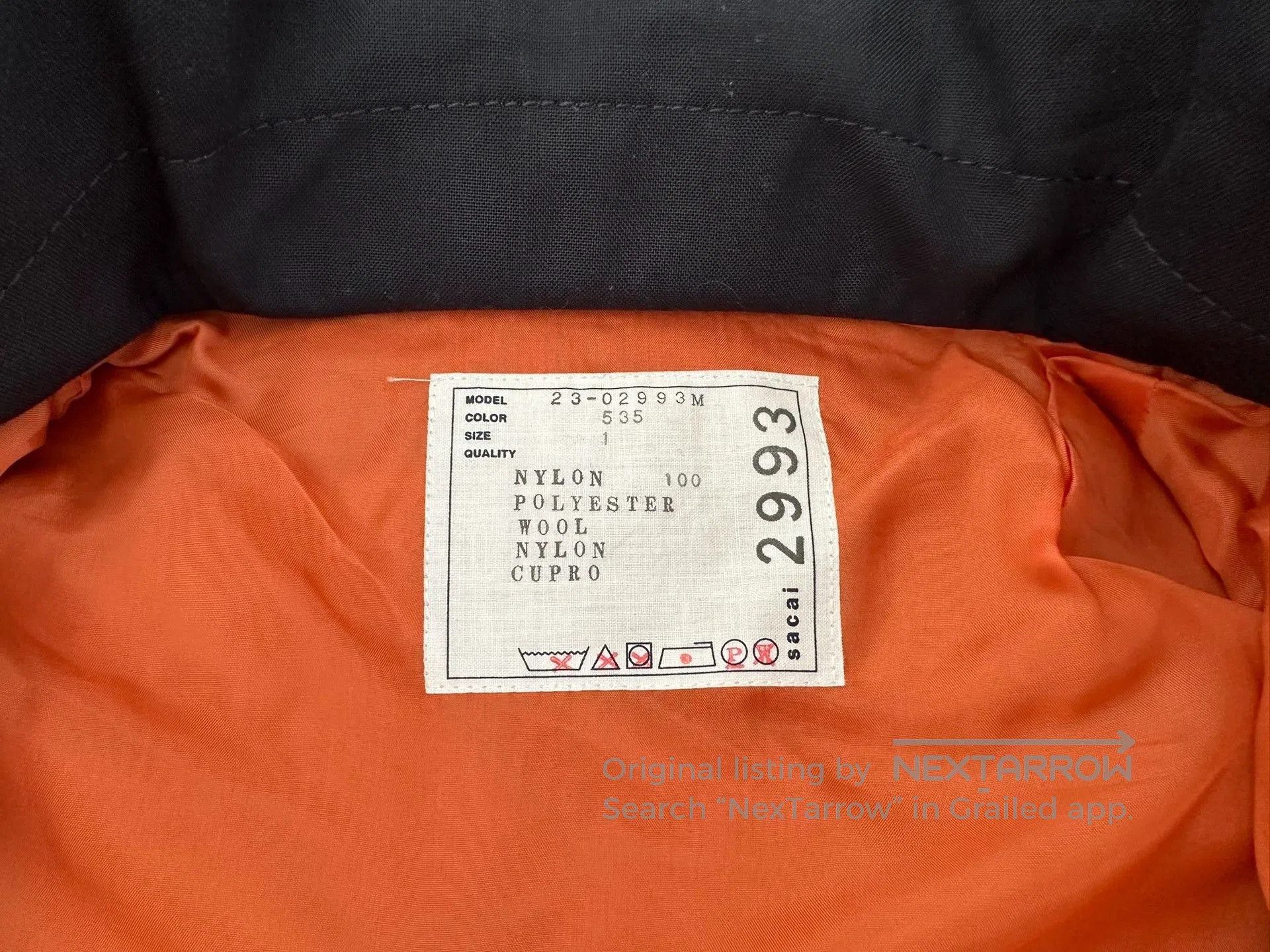 Other sacai nylon twill vest in unique design. Size US S / EU 44-46 / 1 - 4 Thumbnail