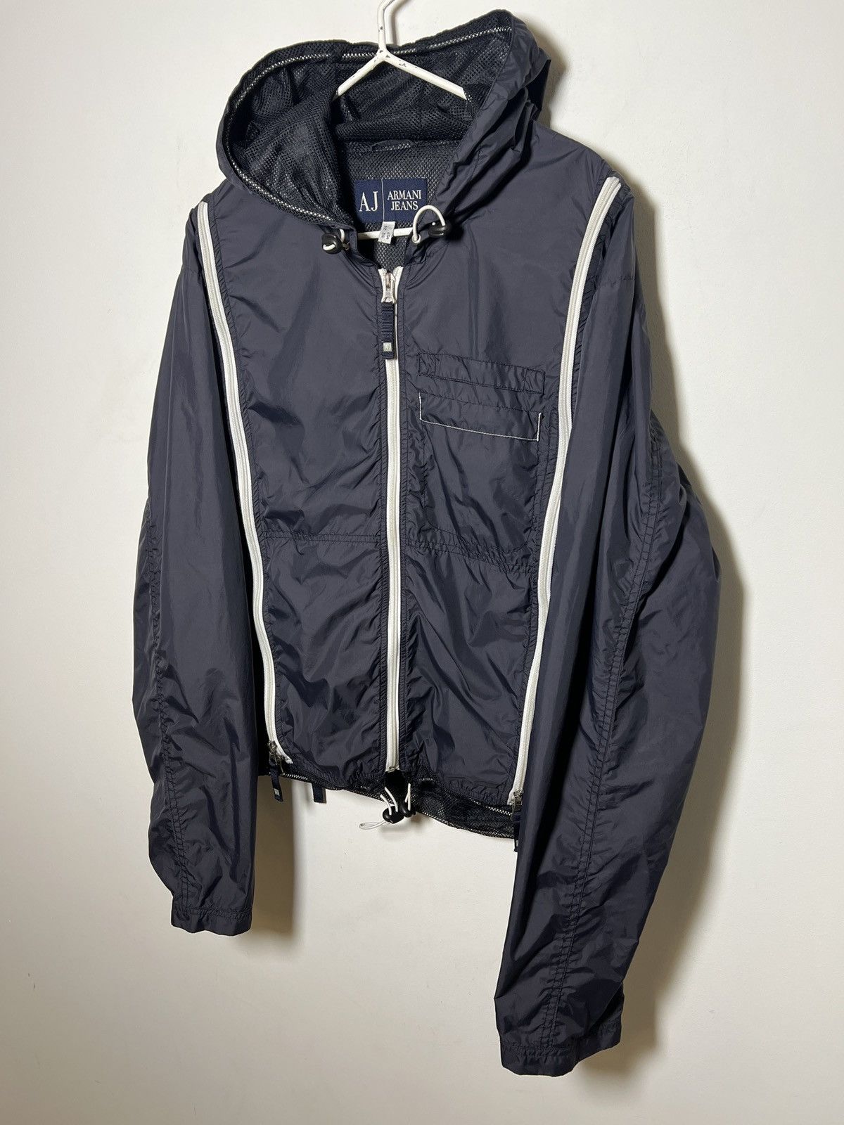 Giorgio Armani Armani y2k technical nylon windbreaker Size US L / EU 52-54 / 3 - 4 Thumbnail