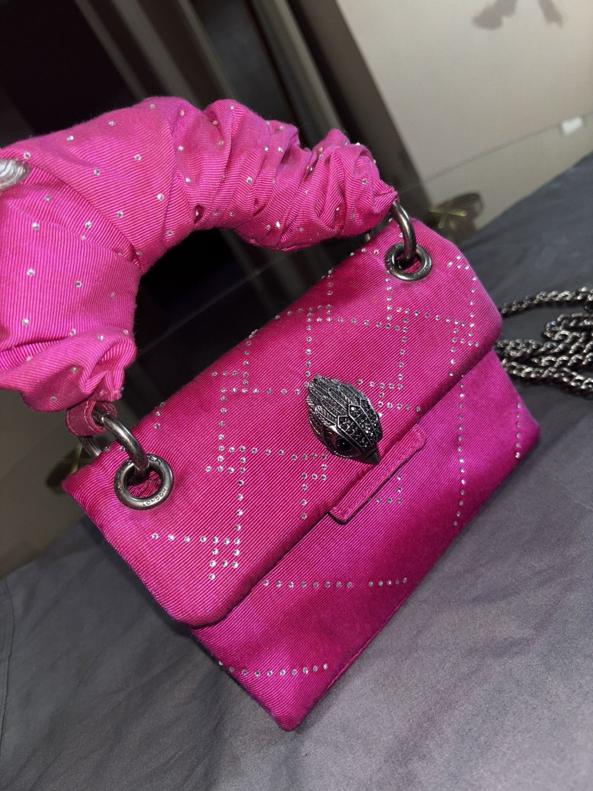 Kurt Geiger Kurt Geiger Pink and Rhinestones Size ONE SIZE - 3 Thumbnail