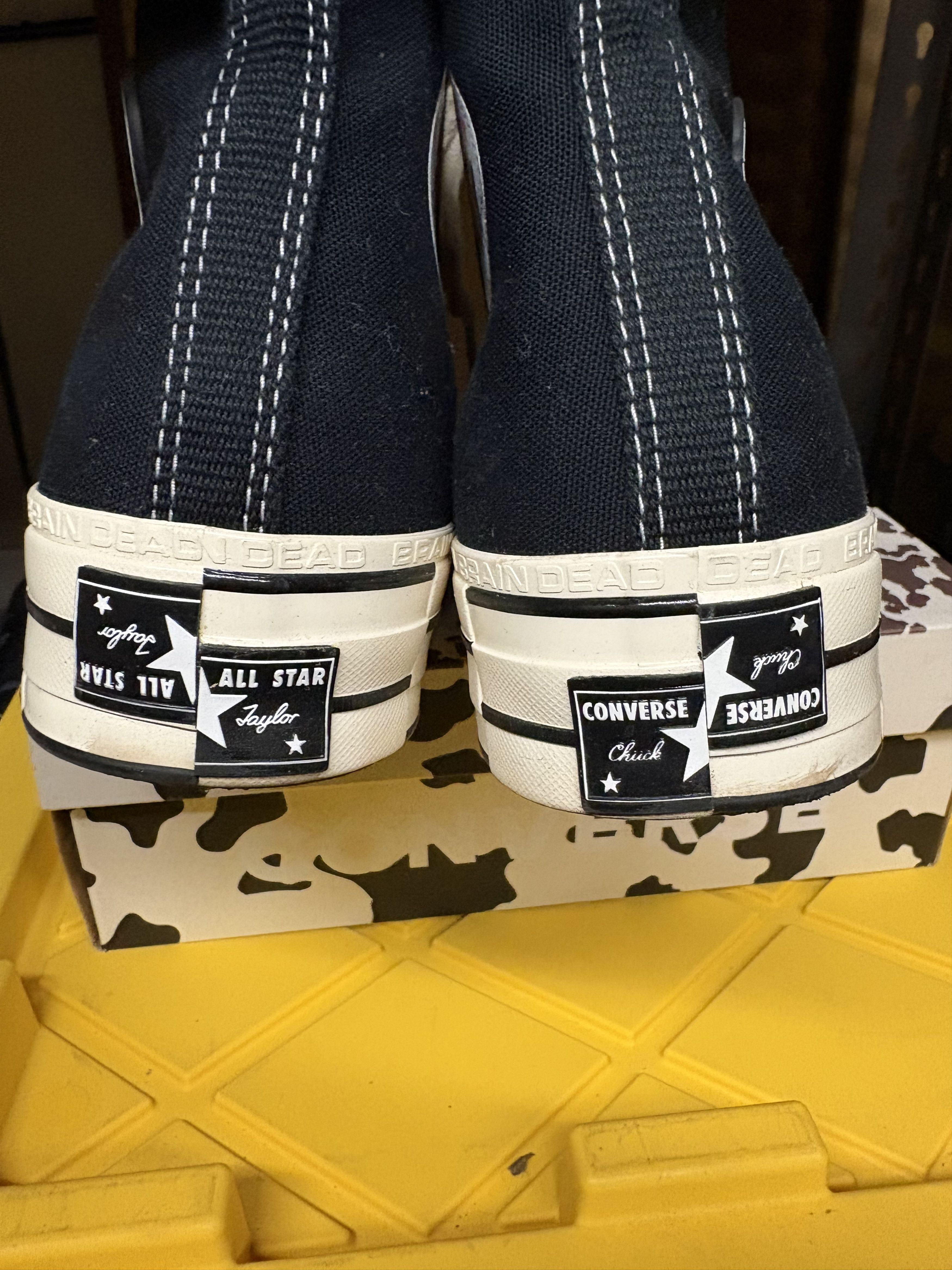 Brain Dead × Converse Brain Dead x Converse Chuck 70 High Black Size US 10 / EU 43 - 2 Thumbnail