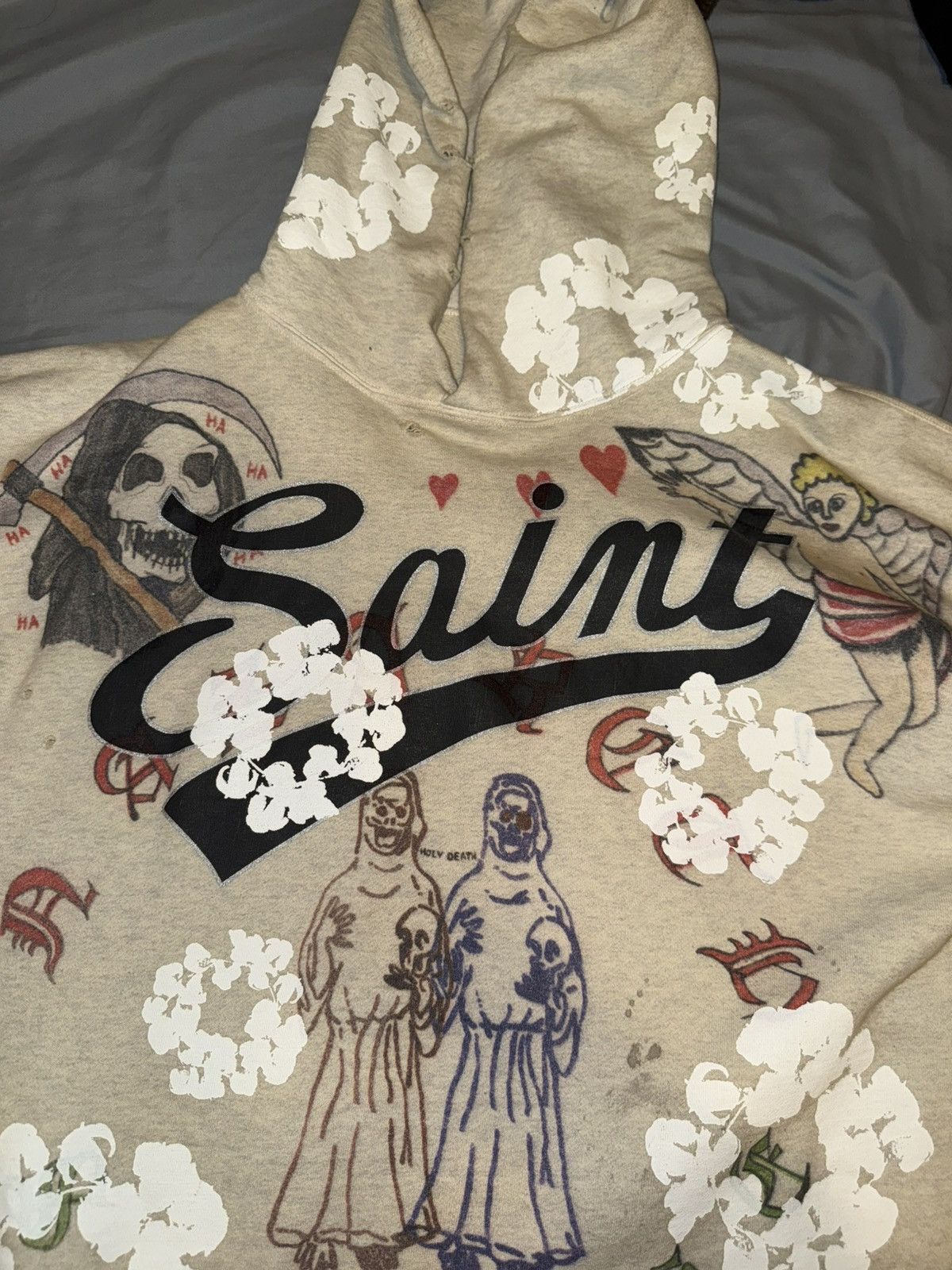 DENIM TEARS × Saint Michael Saint Michael x Denim Tears Hoodie Size US XL / EU 56 / 4 - 1 Thumbnail