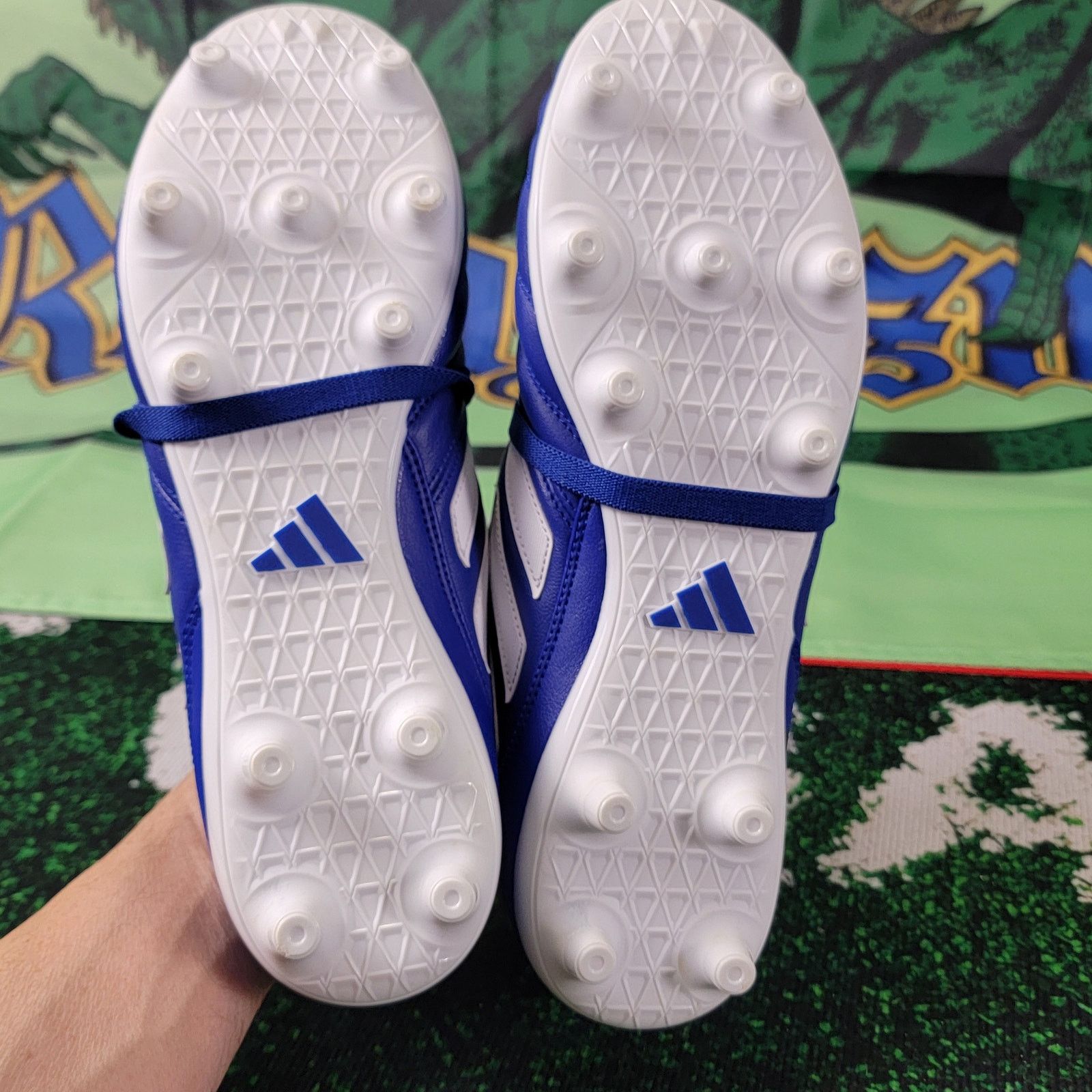 Adidas Adidas Copa Gloro FG Soccer Cleats Blue/White Mens Sz 11.5 Size US 11.5 / EU 44-45 - 5 Thumbnail