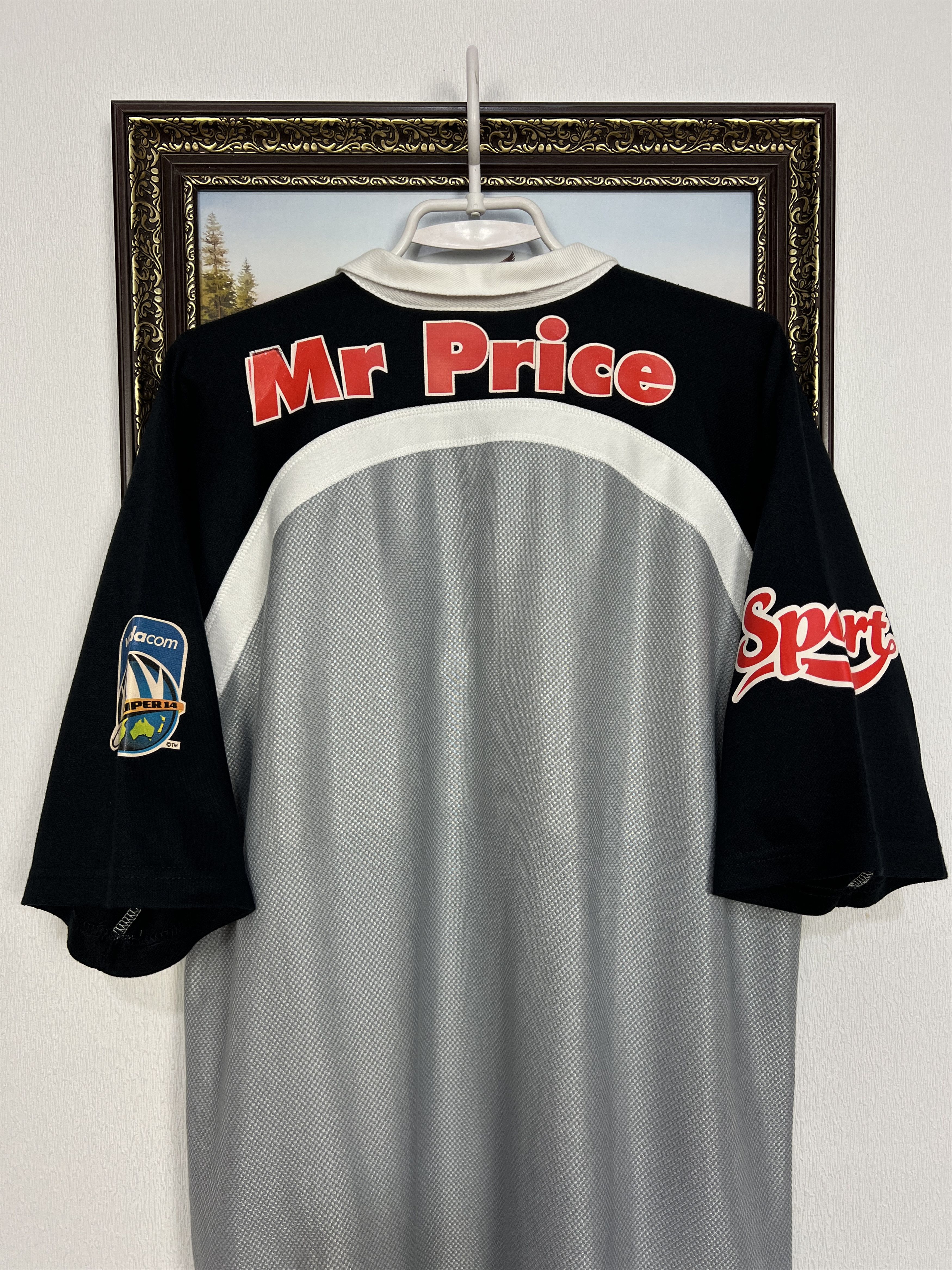 Vintage Canterbury Natal Sharks Rugby Union Jersey Trikot Shirt Size US L / EU 52-54 / 3 - 8 Thumbnail