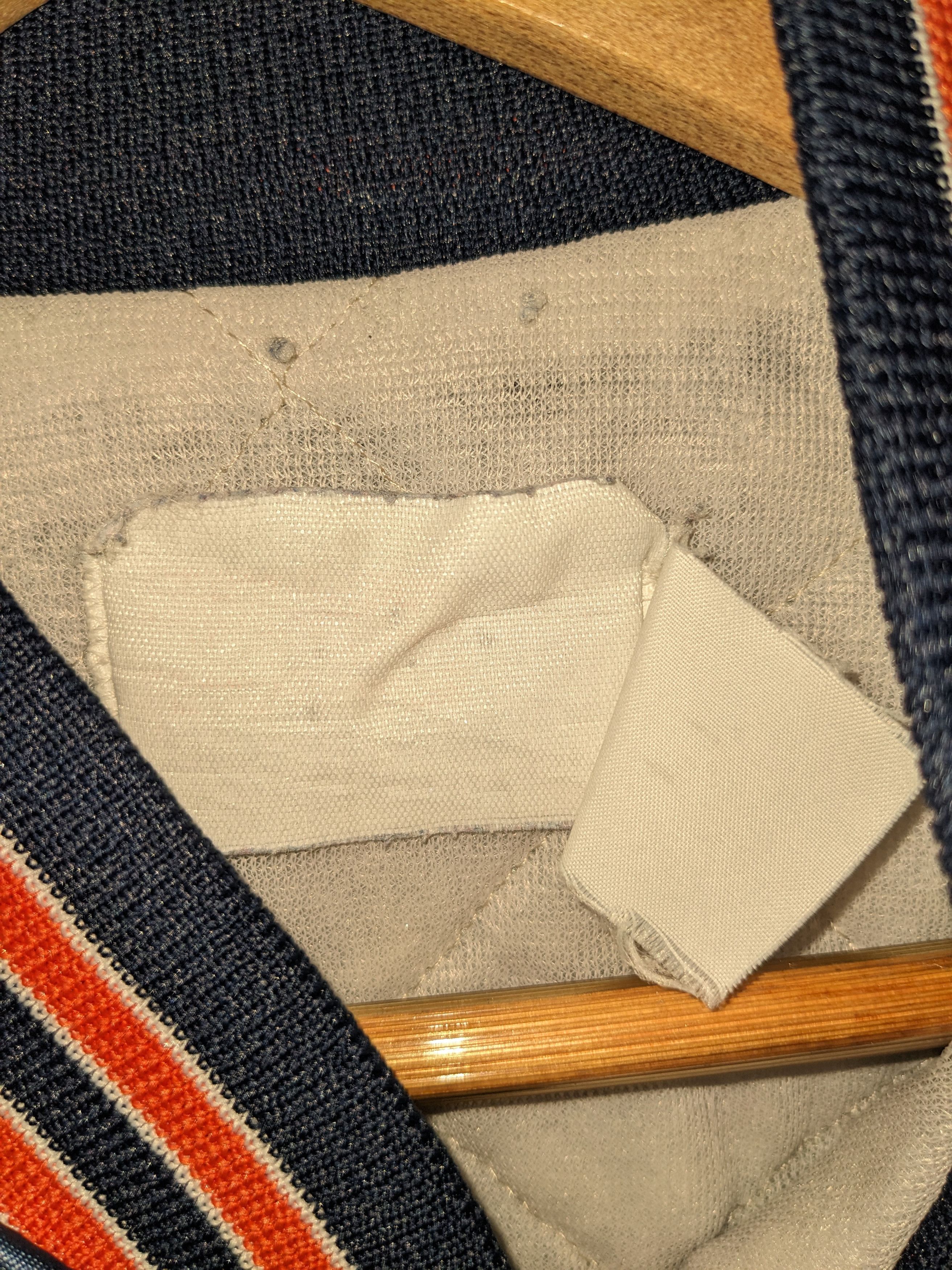 NFL × Vintage Vintage 80s Chicago Bears NFL Chalk Line Satin Jacket Size US L / EU 52-54 / 3 - 3 Thumbnail