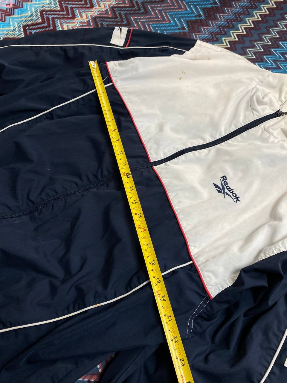 Reebok Man Light Jacket Reebok Vintage Basic Logo Y2k Size US L / EU 52-54 / 3 - 15 Thumbnail