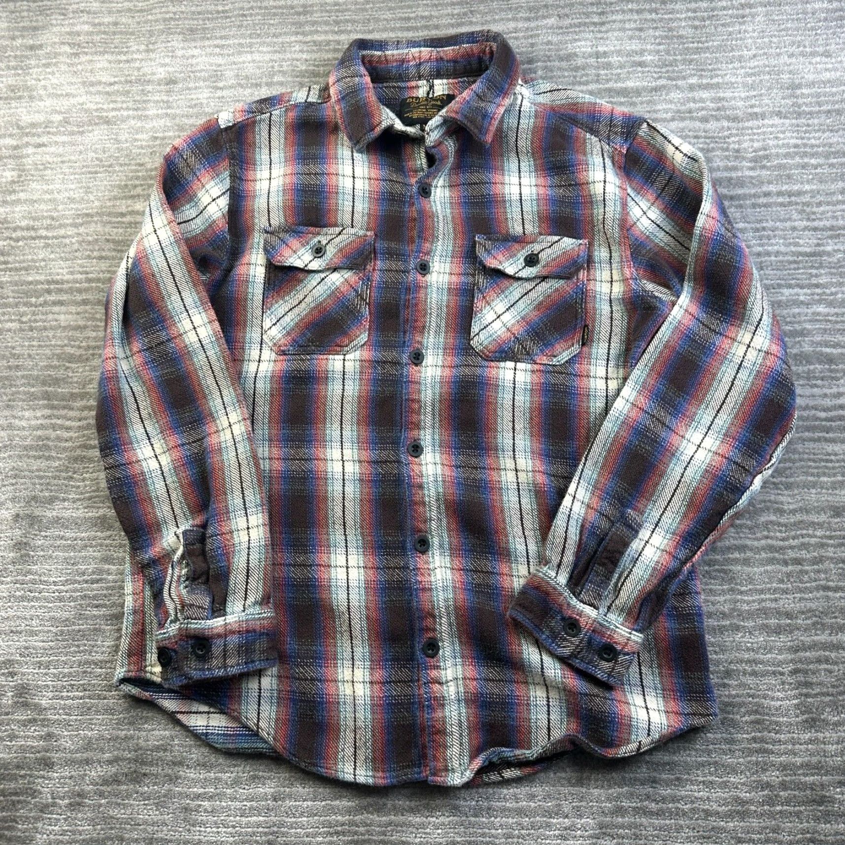 Burton Burton Shirt Mens M Red Flannel Button-Up Casual Outdoor Shirt Size US M / EU 48-50 / 2 - 2 Thumbnail