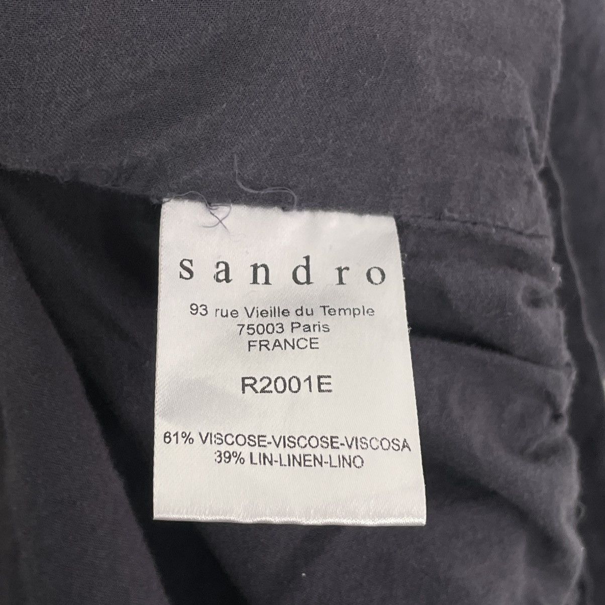 Sandro Sandro Mid-length Dress Style Avangarde Size XS / US 0-2 / IT 36-38 - 9 Thumbnail