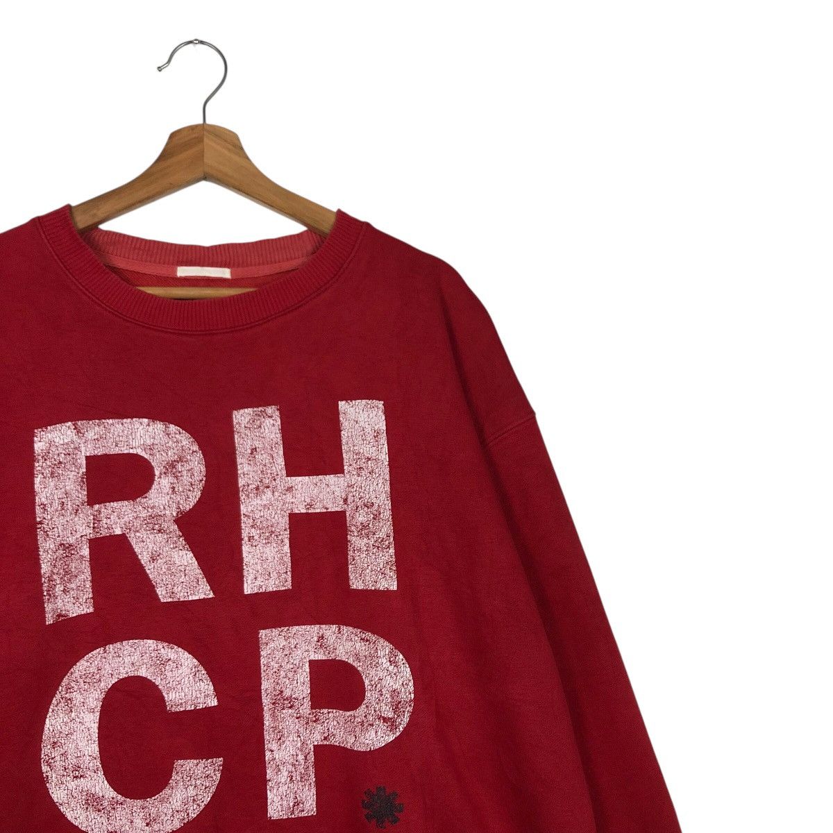 Band Tees 📌Vintage Sweatshirt Band Red Hot Chilli Paper Big Logo Size US L / EU 52-54 / 3 - 7 Thumbnail
