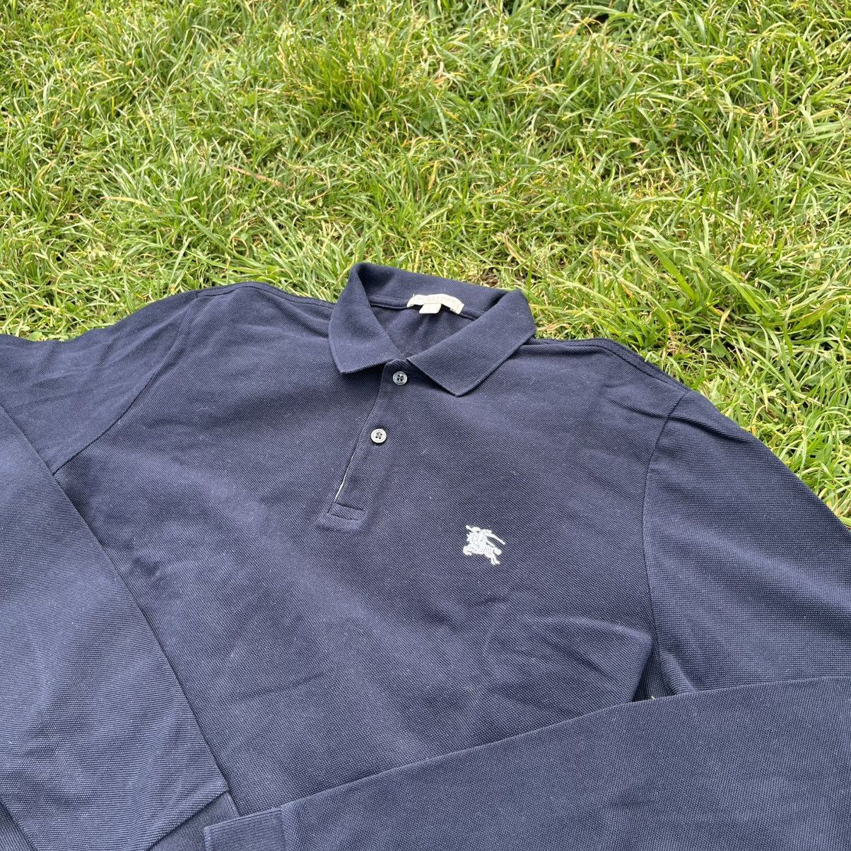 Burberry × Vintage Veste Burberry Vintage Blue 90’s Size US L / EU 52-54 / 3 - 3 Thumbnail