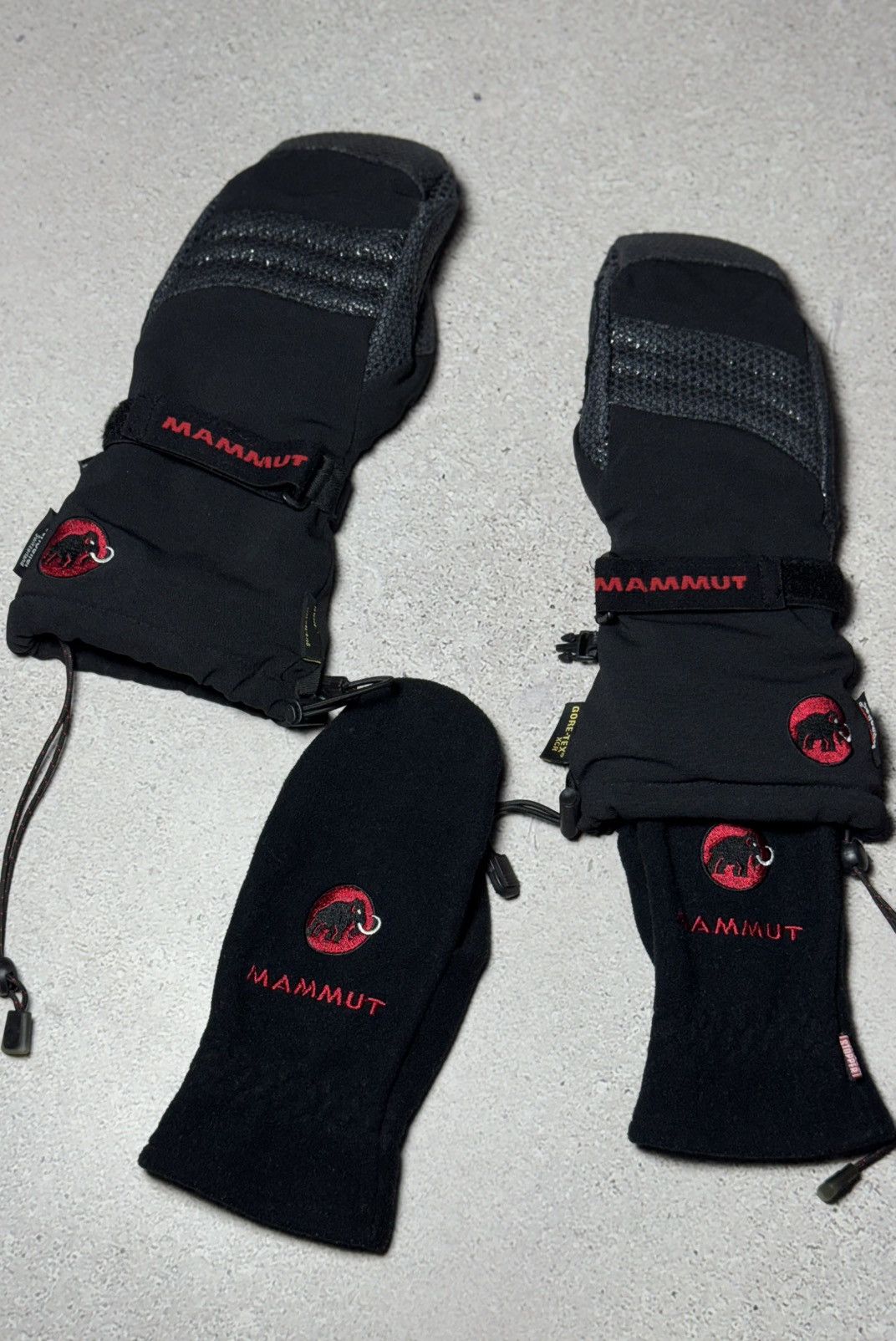 Mammut 2in1 Mammut Gore Tex Mittens Gloves Ski Size ONE SIZE - 2 Thumbnail
