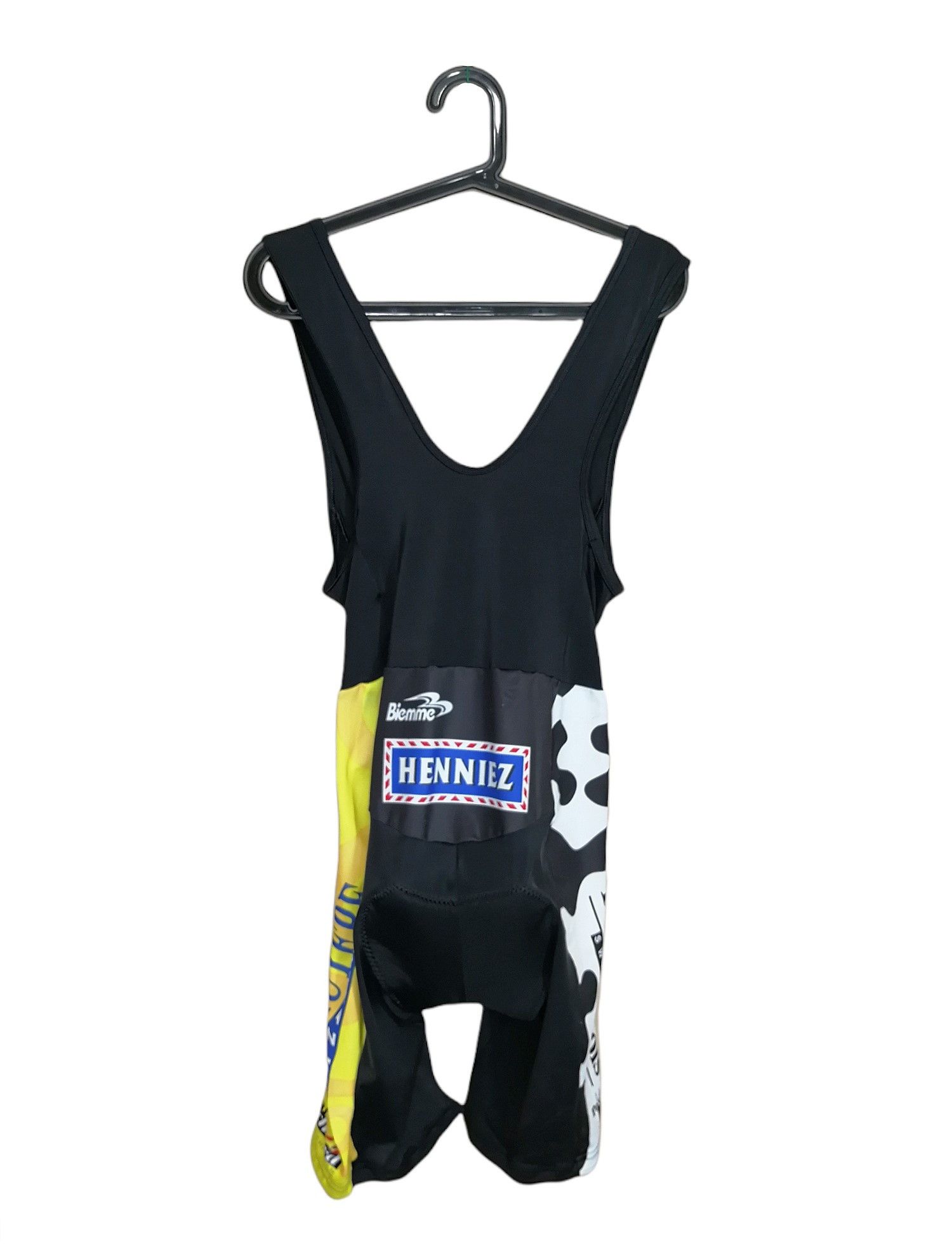Other Vintage Biemme Cycling Jersey & Bib Shorts Henniez La Fondue Size US XL / EU 56 / 4 - 18 Thumbnail