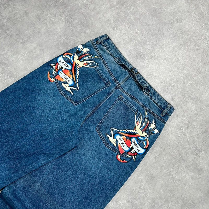 Ed Hardy Ed hardy Jeans W34 Size US 34 / EU 50 - 6 Thumbnail