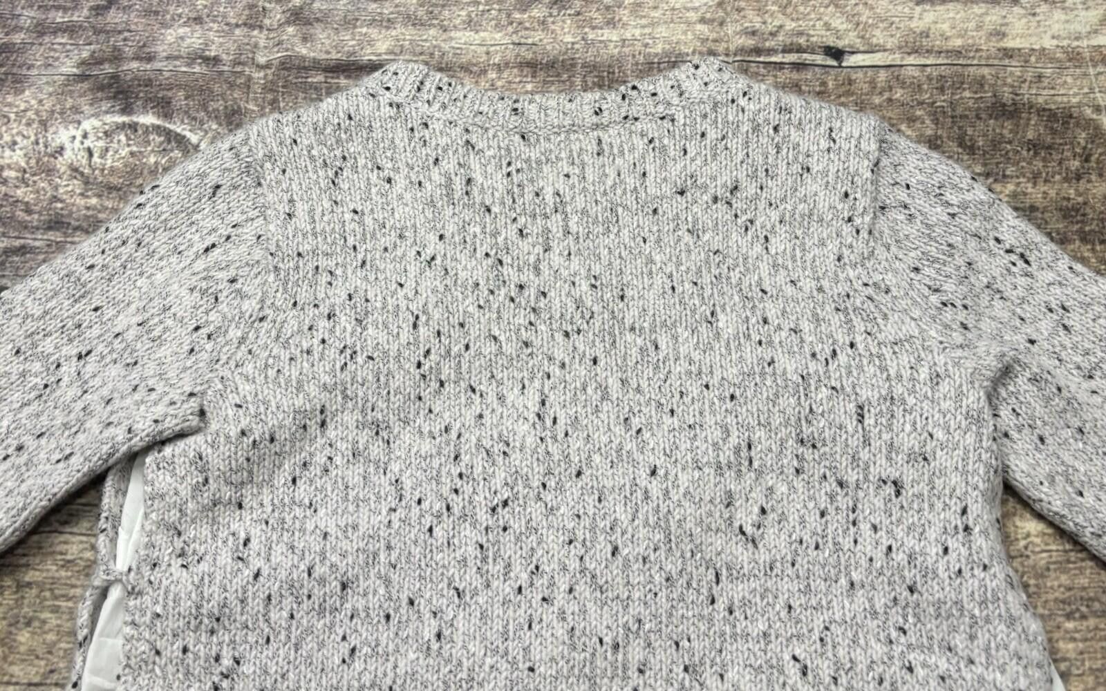 Club Monaco Club Monaco Sweater Womens XS Wool Blend Twofer Confetti Size XS / US 0-2 / IT 36-38 - 7 Thumbnail