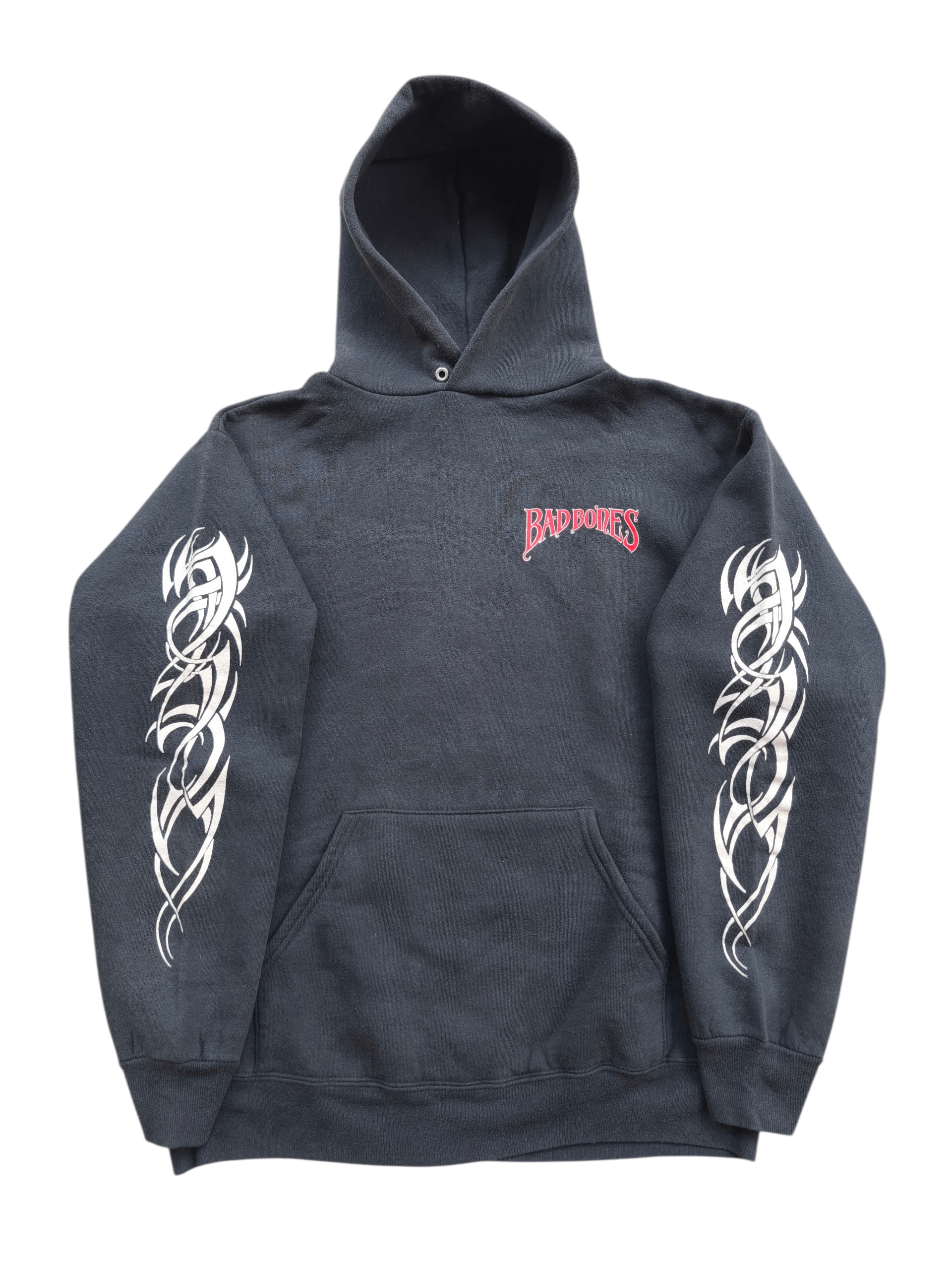 Vintage 1991 Bad Bones hoodie Size US M / EU 48-50 / 2 - 2 Thumbnail
