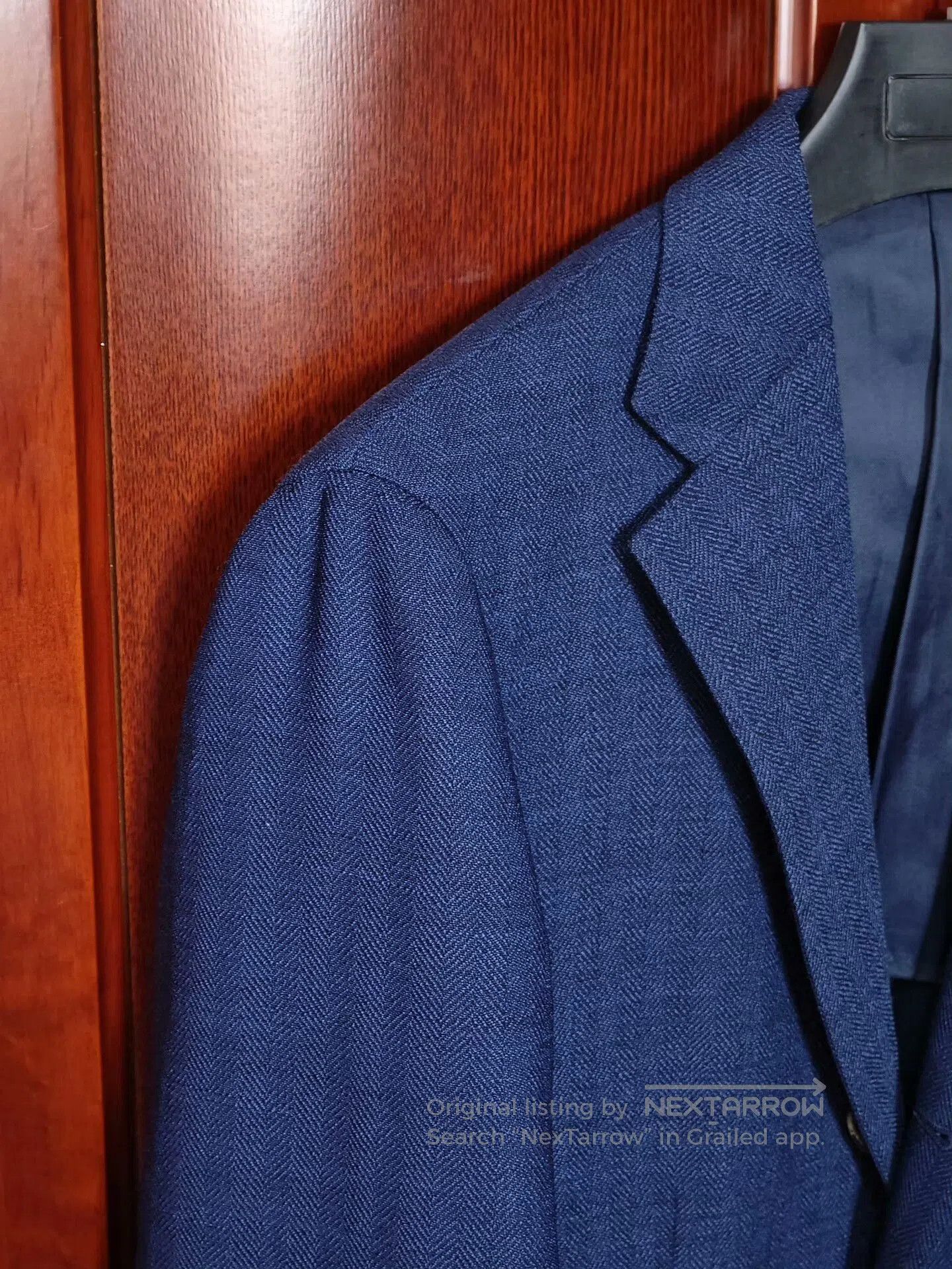 Japanese Brand Italian VBC Wool Custom Suit Jacket. Size US M / EU 48-50 / 2 - 3 Thumbnail