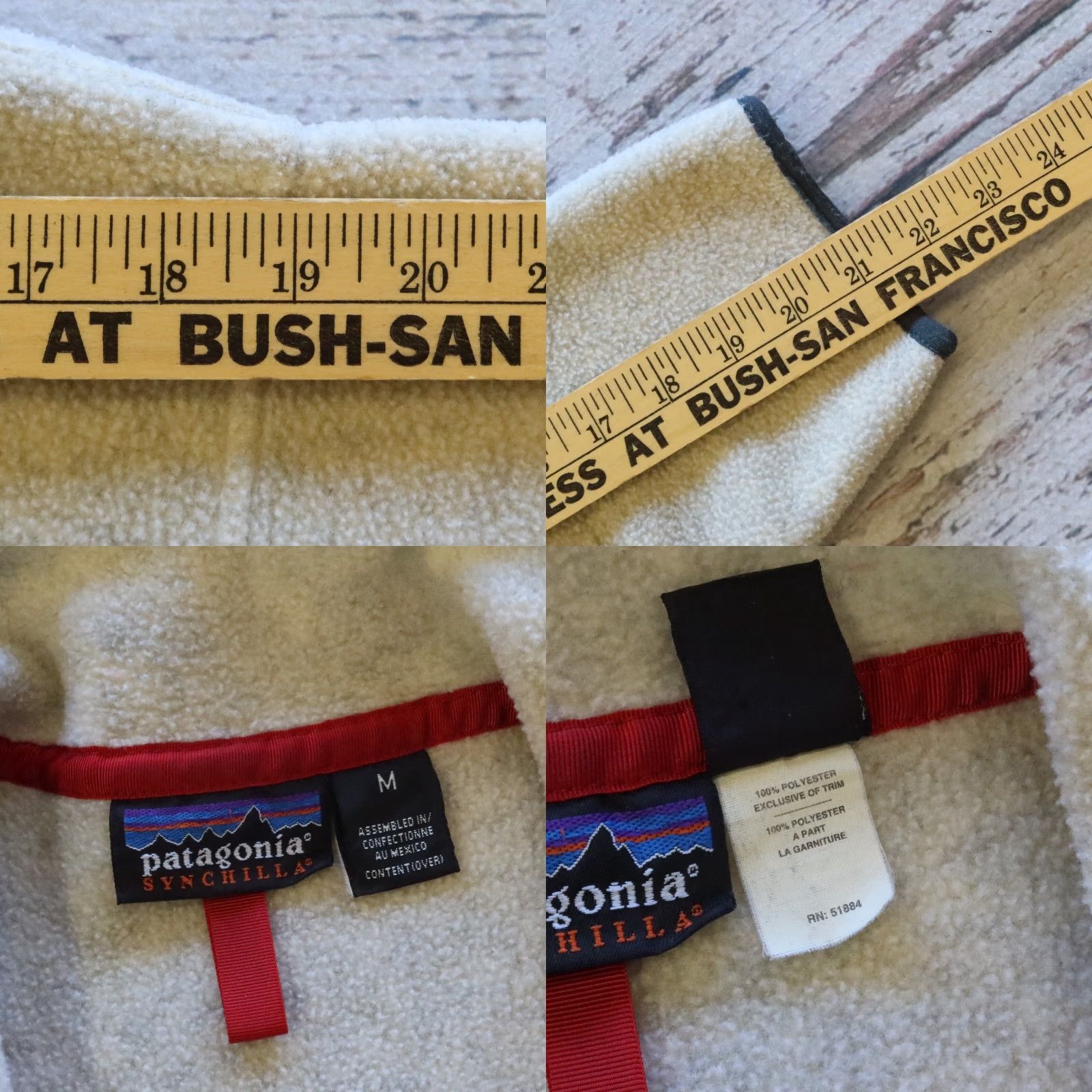 Patagonia VINTAGE Patagonia Synchilla Fleece Pullover M Oatmeal Men Jacket Pullover Synchilla Fleece Patagonia M Oatmeal Mens 90s Size US M / EU 48-50 / 2 - 8 Thumbnail