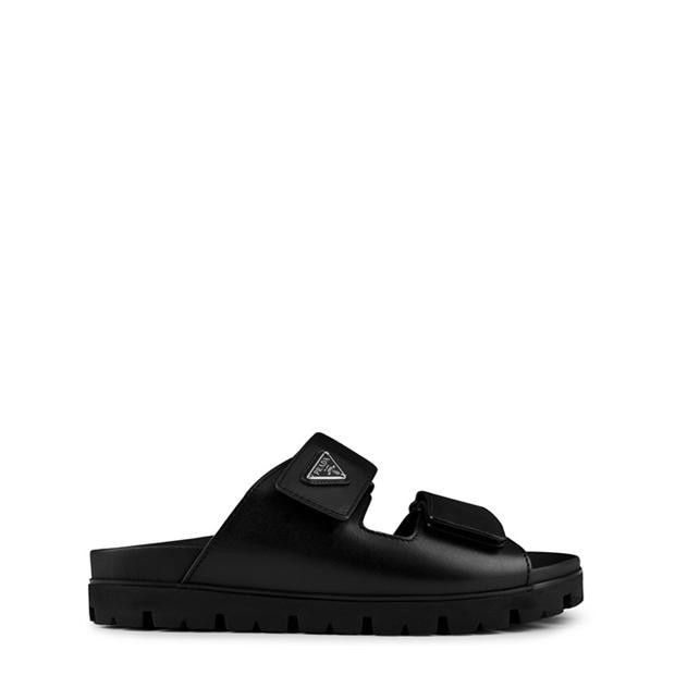 Prada PRADA Logo Plaque Sandals Size US 9 / EU 42 - 1 Thumbnail