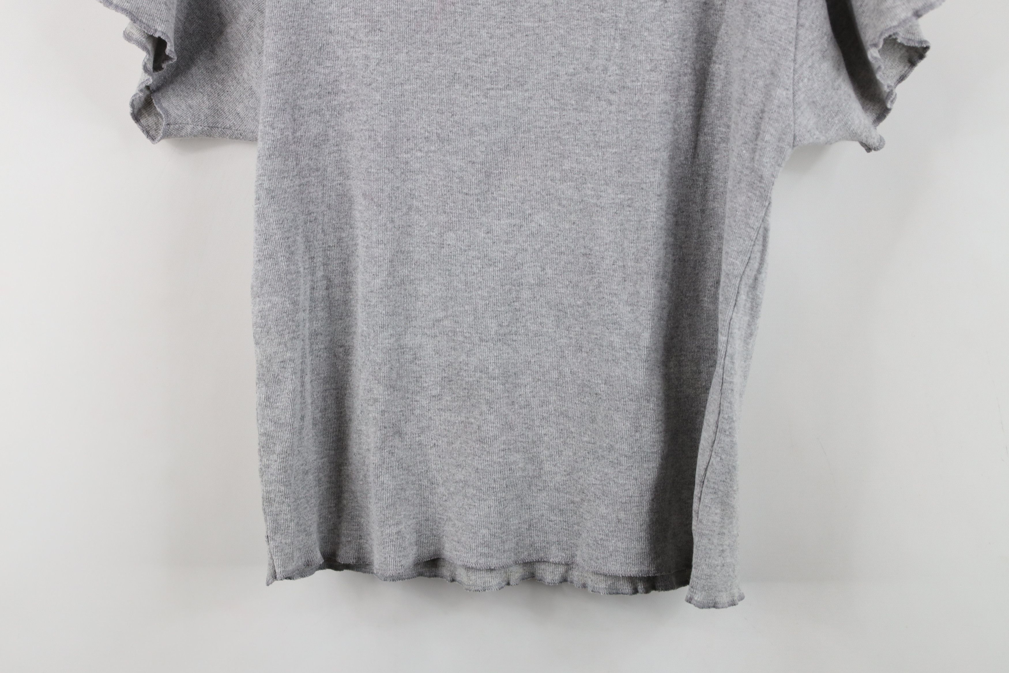 Harley Davidson Vintage Y2K 2002 Harley Davidson Cropped T-Shirt Gray USA Size M / US 6-8 / IT 42-44 - 14 Thumbnail