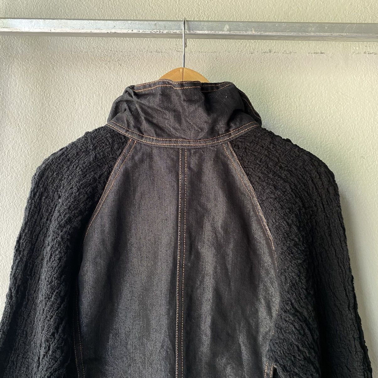 Issey Miyake Me Issey Miyake Denim Jacket Size ONE SIZE - 5 Thumbnail