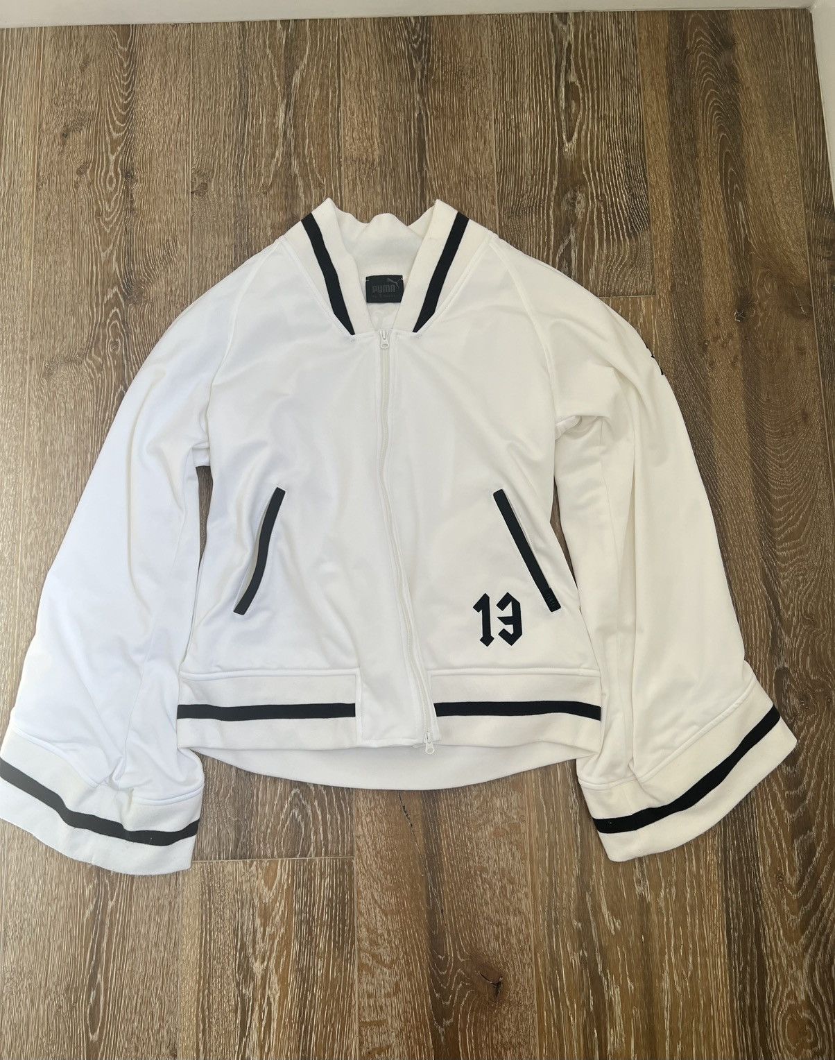 Fenty × Puma Fenty by Rihanna Puma Kimono Tricot Track Japanese Jacket Size XS / US 0-2 / IT 36-38 - 1 Thumbnail