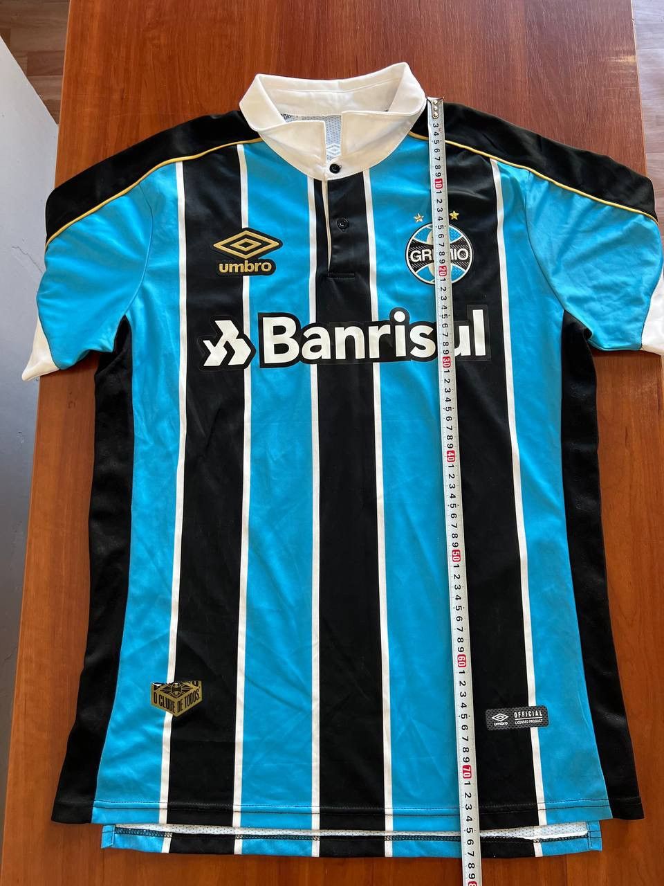 Umbro 2019 GREMIO #11 EVERTON HOME SOCCER FOOTBALL JERSEY SHIRT L Size US L / EU 52-54 / 3 - 13 Thumbnail