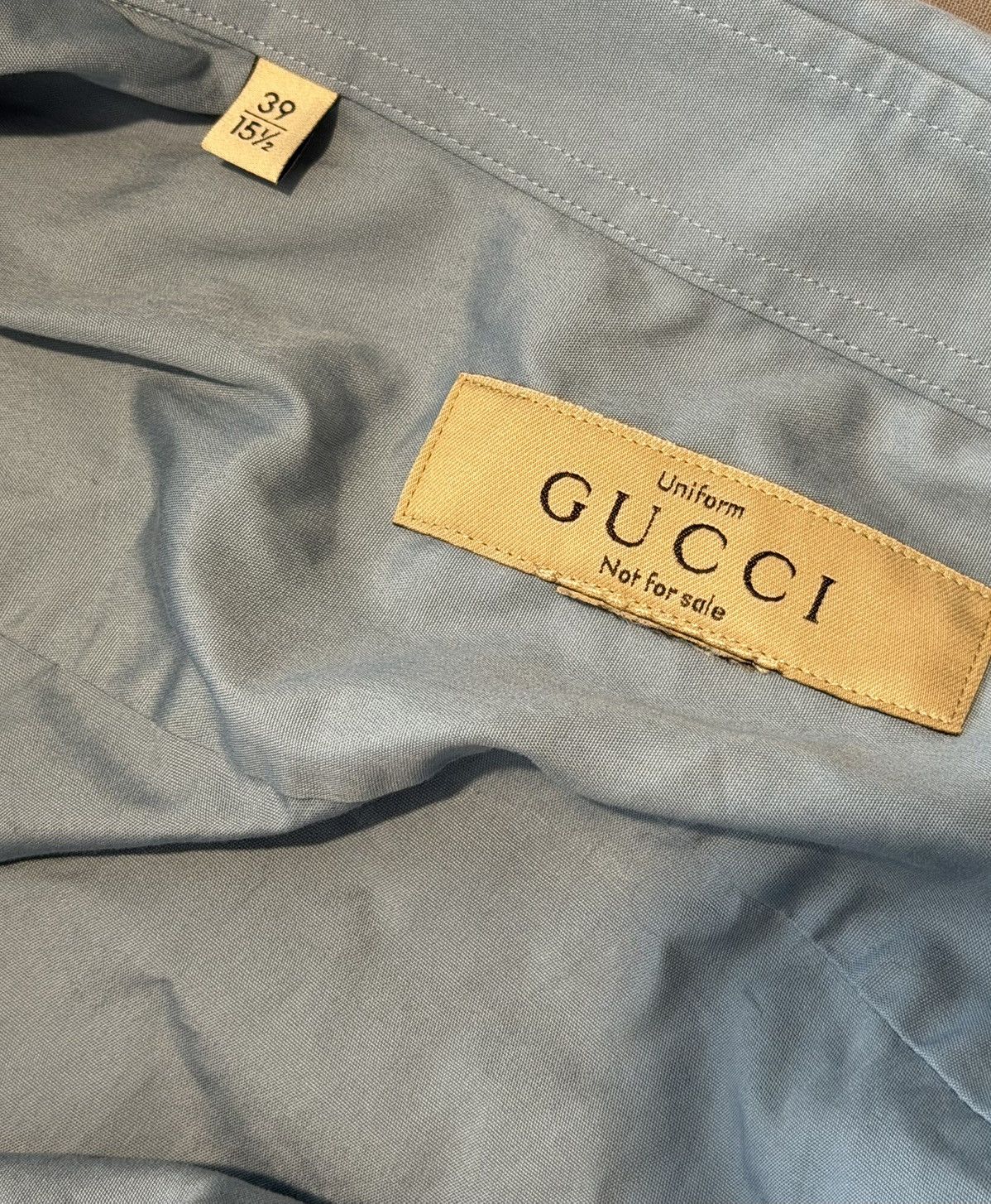 Gucci Gucci Uniform Button Shirt Size US M / EU 48-50 / 2 - 5 Thumbnail