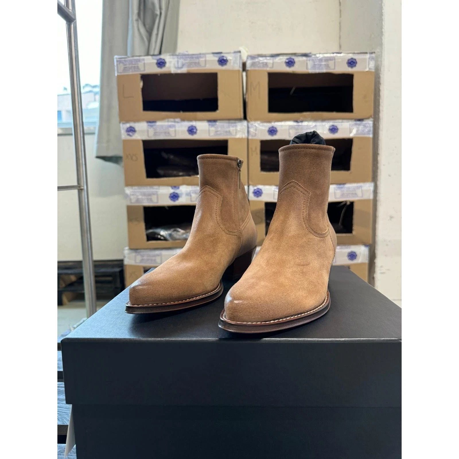 Saint Laurent Paris LUCAS BOOTS Size US 8 / EU 41 - 8 Thumbnail