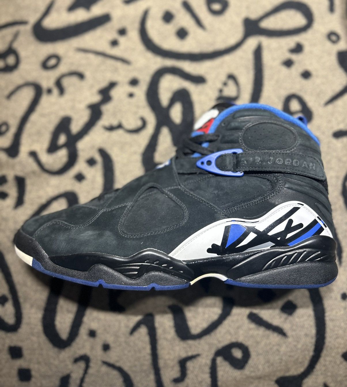 Jordan Brand × Nike Calipari OVO Air Jordan 8 “Away” Promo Sample Size US 12 / EU 45 - 9 Thumbnail