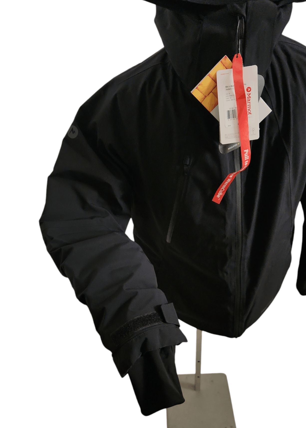 Other Marmot Cortina Hooded Warmcube Black Jacket #12130 XL $600 Size XL / US 12-14 / IT 48-50 - 4 Thumbnail