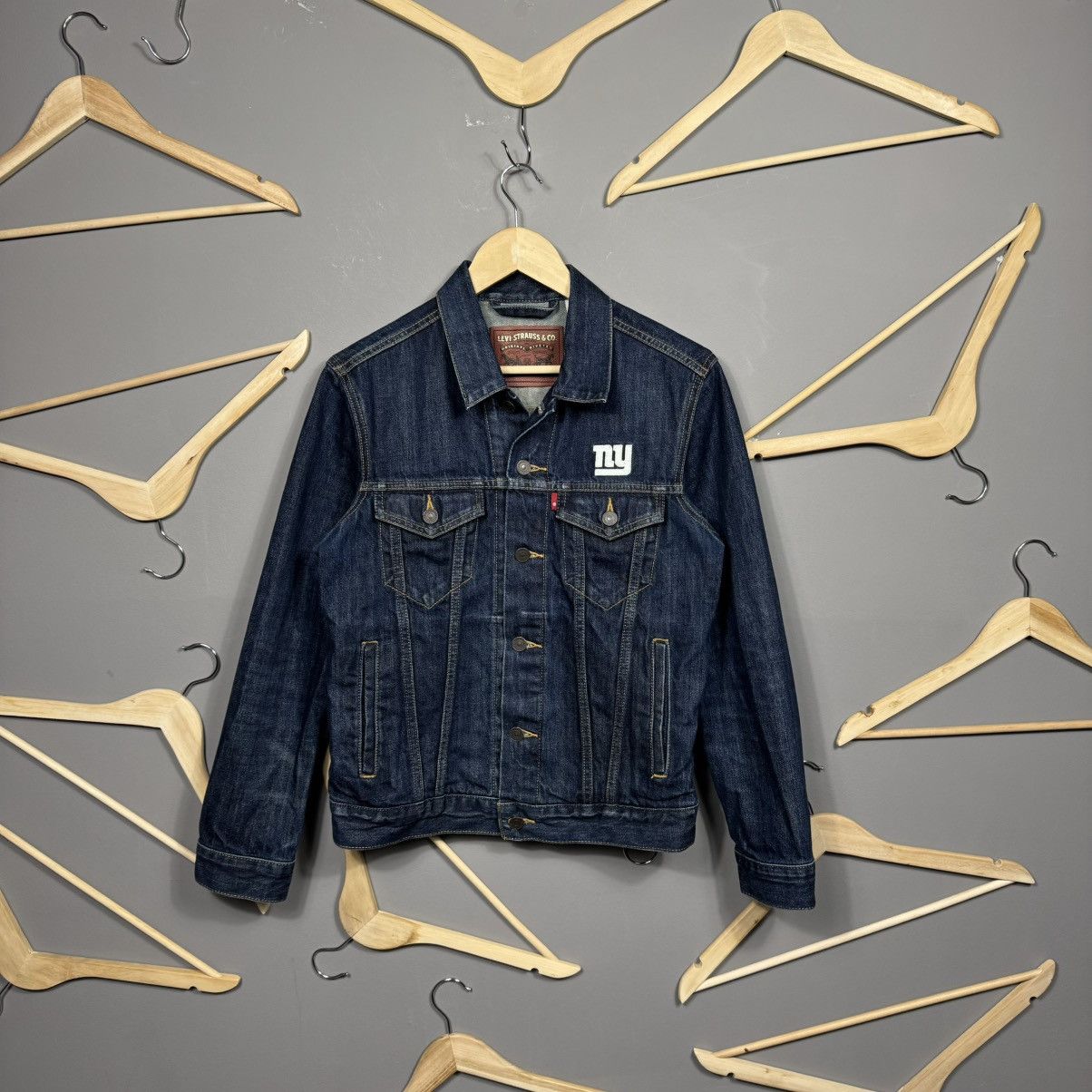 Levi's × NFL Levi’s x NFL New York Giants Denim Jacket Size US S / EU 44-46 / 1 - 2 Thumbnail