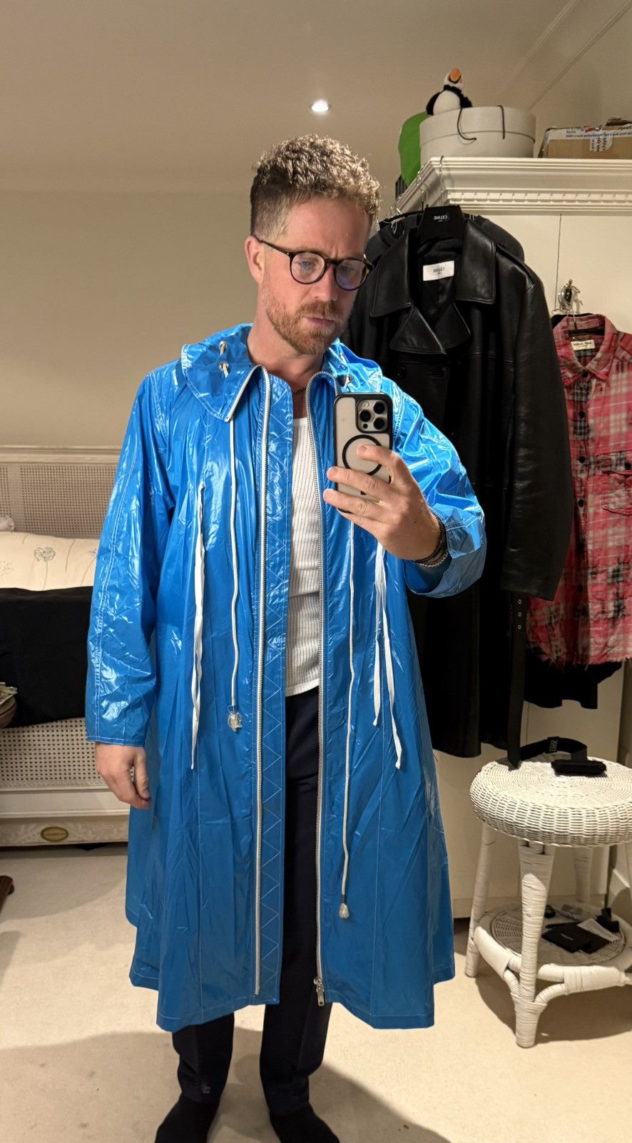 Calvin Klein 205W39NYC SS18 Calvin Klein CK205w39NYC Raf Simons coat jacket rain Size US L / EU 52-54 / 3 - 6 Thumbnail