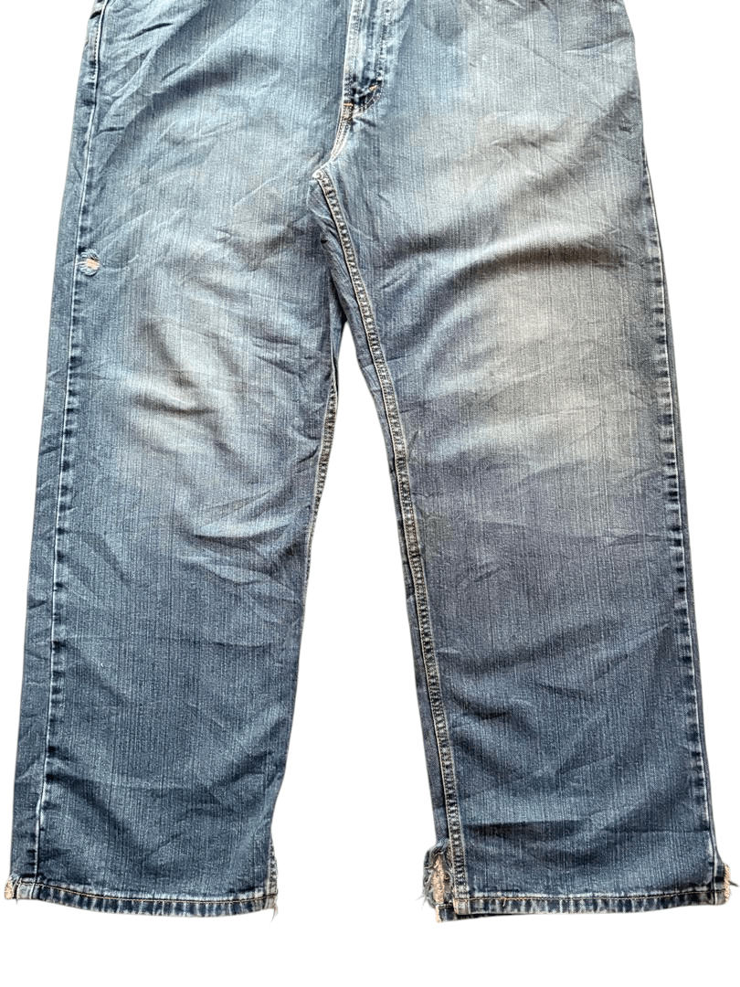 Levi's Vintage Levi's 559 Blue Faded Washed Relaxed Straight Jeans Size US 40 / EU 56 - 3 Thumbnail