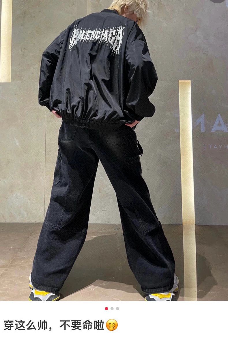 Balenciaga Balenciaga Unused New Black Jacket Size US S / EU 44-46 / 1 - 8 Thumbnail