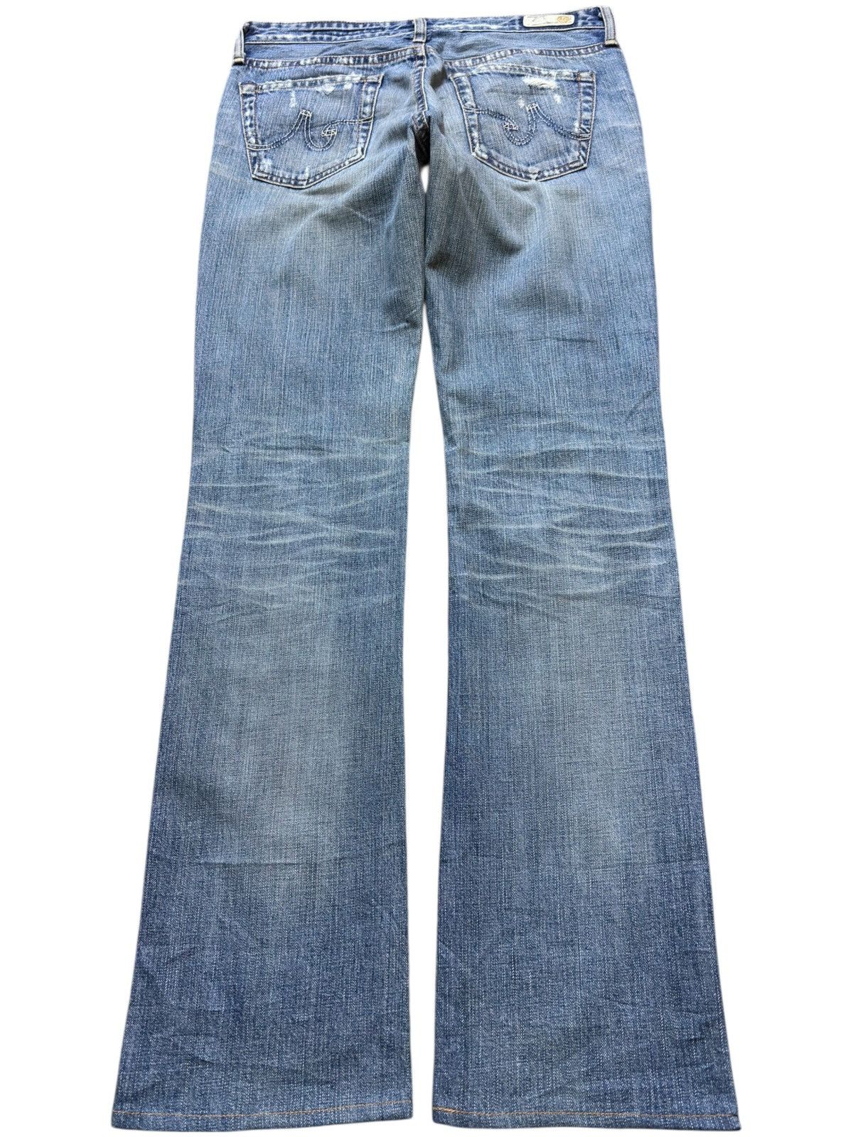 Vintage Adriano Goldschmied Ripped Grunge Distressed Denim