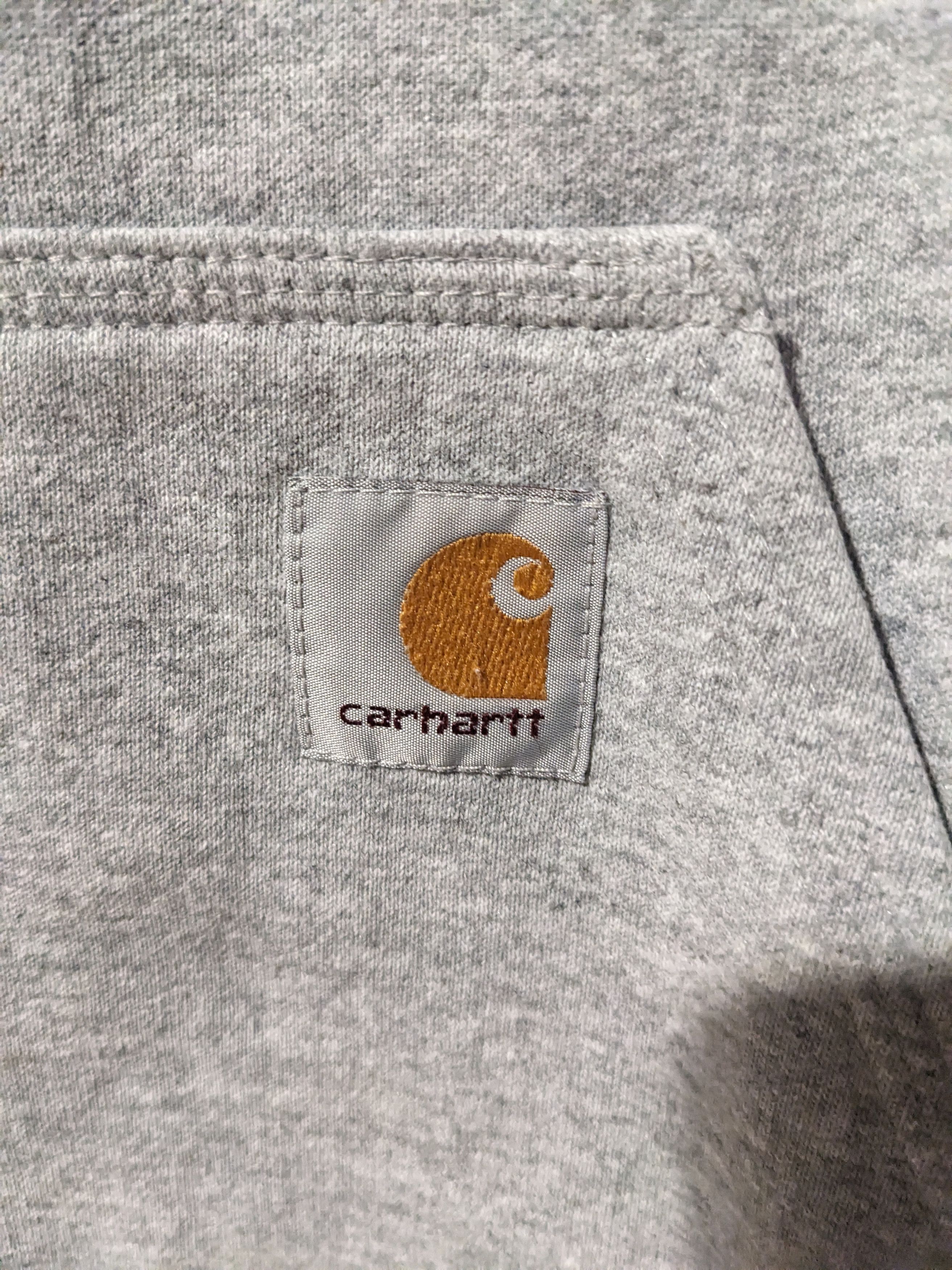 Carhartt × Designer Carhartt Original Fit Gray Large Hoodie Size US L / EU 52-54 / 3 - 3 Thumbnail
