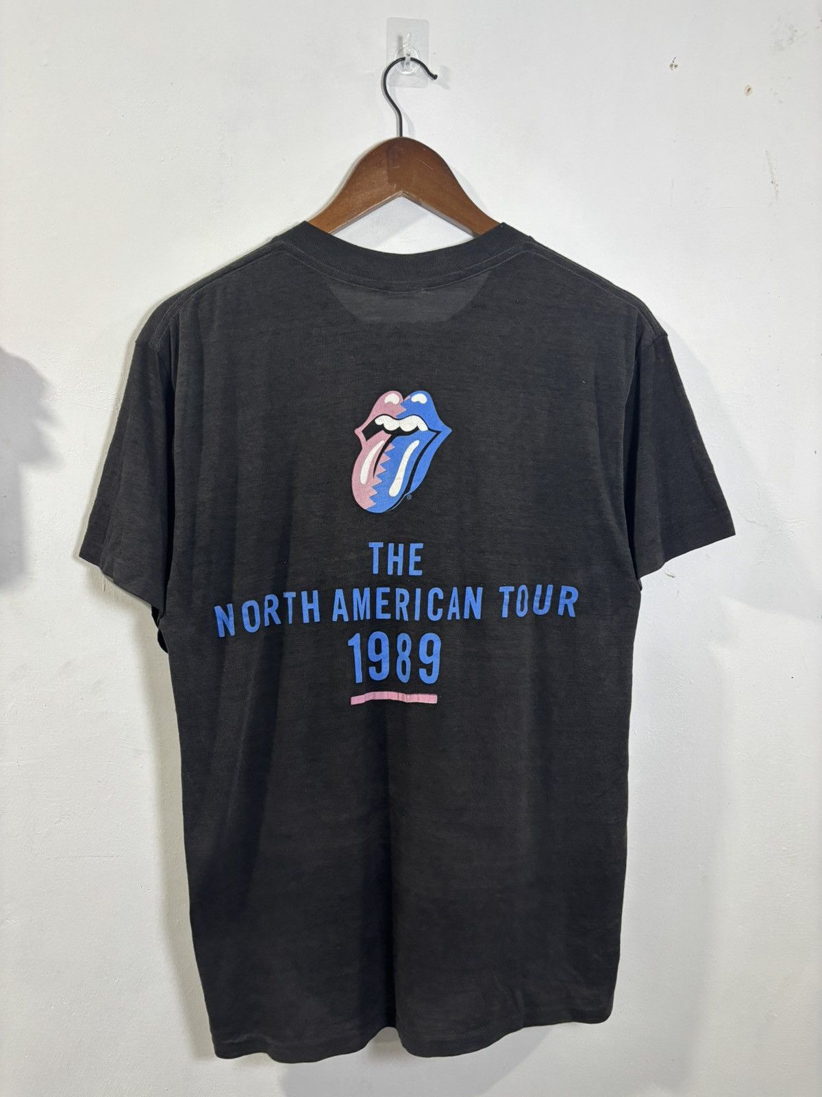 Band Tees × The Rolling Stones Vintage The Rolling Stones The North American Tour 1989 Tee Size US M / EU 48-50 / 2 - 2 Thumbnail