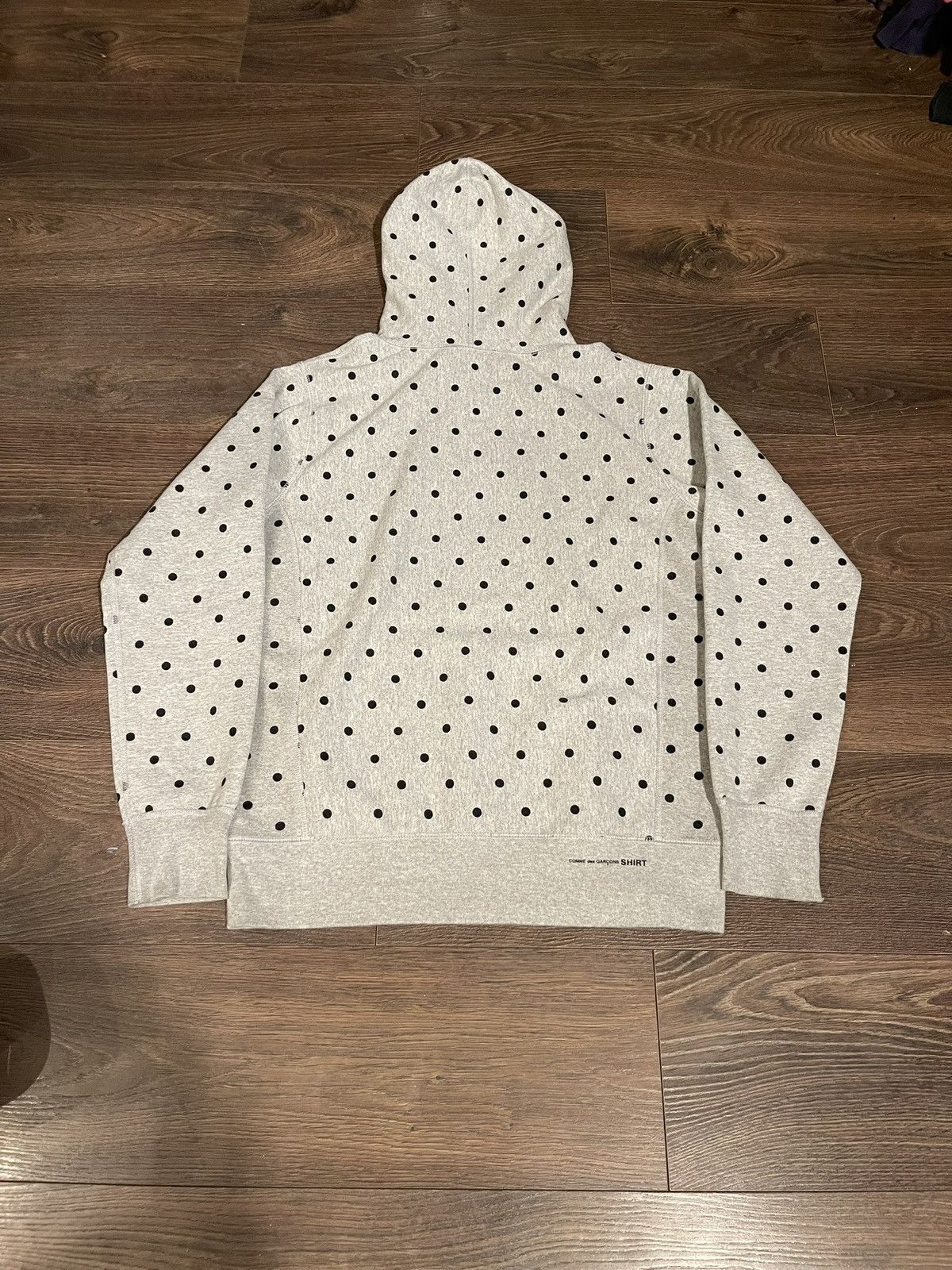 Comme des Garcons SHIRT × Supreme SS12 Supreme x Comme Des Garçons Polka Dot Hoodie Size US M / EU 48-50 / 2 - 3 Thumbnail