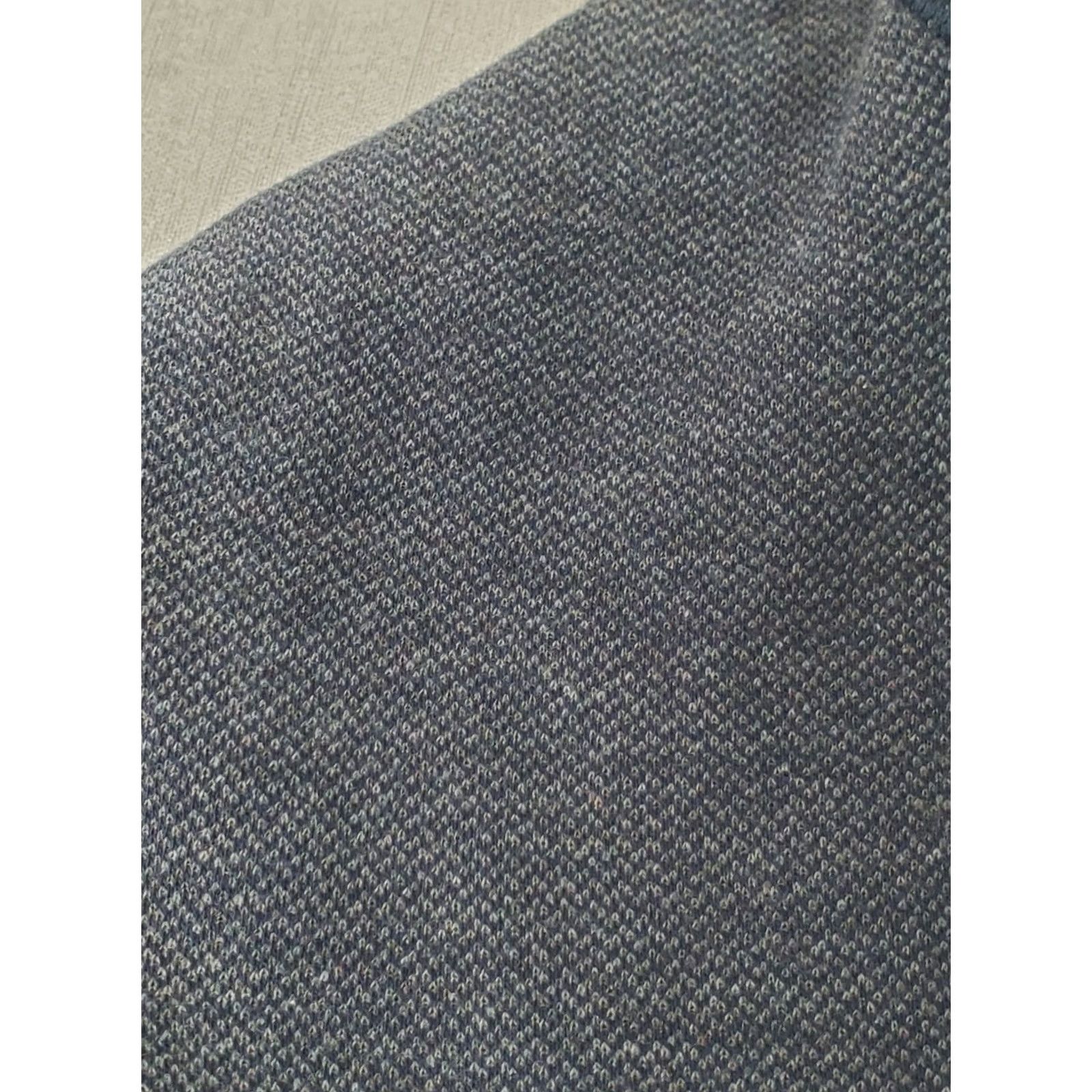 Vintage Nicoby Melange Textured Reversible 1/4 Zip Sweater Pullover Gray / Blue Men's L Shirt Size US L / EU 52-54 / 3 - 6 Thumbnail