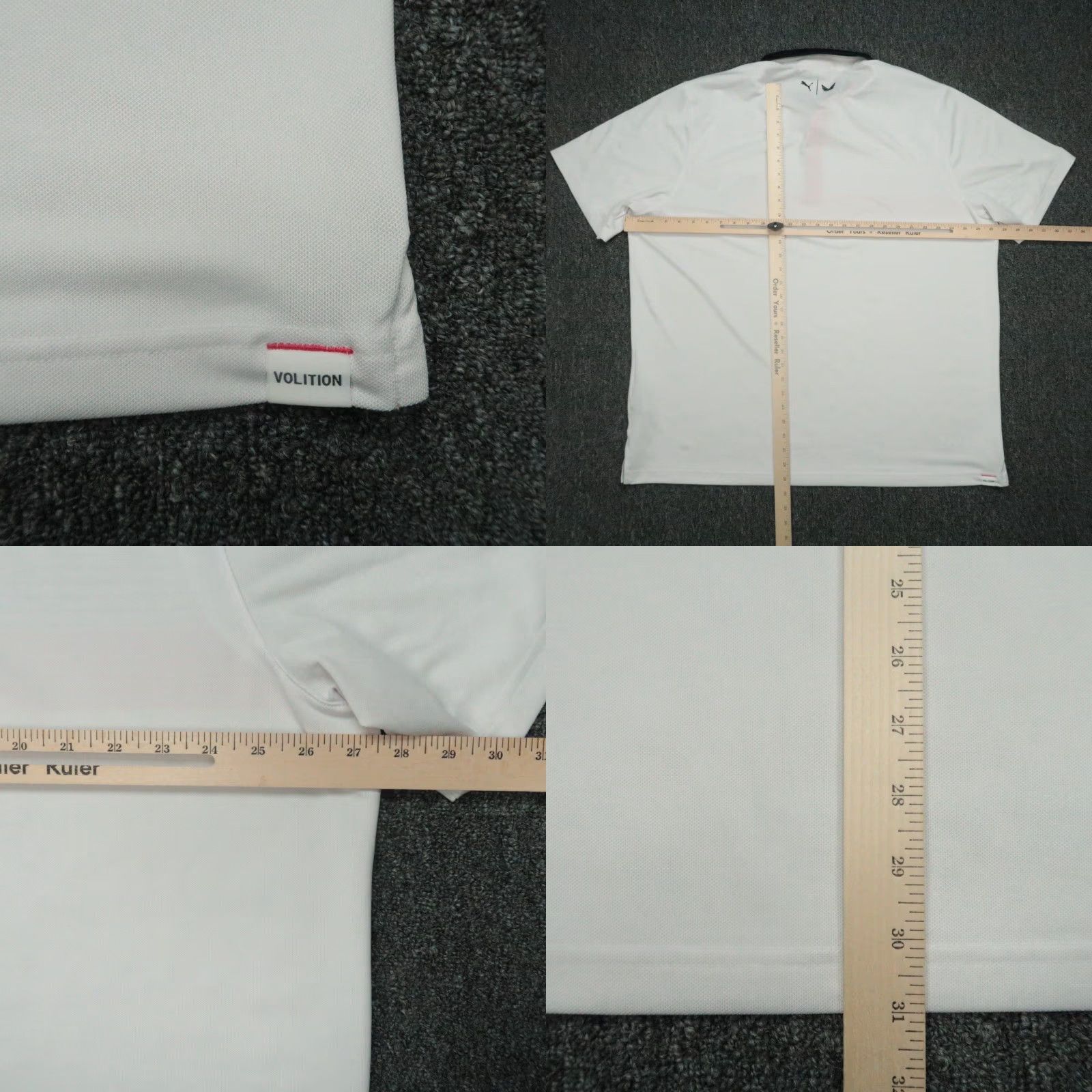 Puma Puma Shirt 2XL White Volition America Eagle America Performance Polo Mens Size US XXL / EU 58 / 5 - 8 Thumbnail