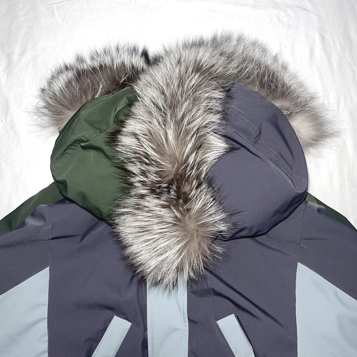 Hood By Air Colmar A.G.E. x Shayne Oliver double frontfaced down parka Size US XL / EU 56 / 4 - 9 Thumbnail