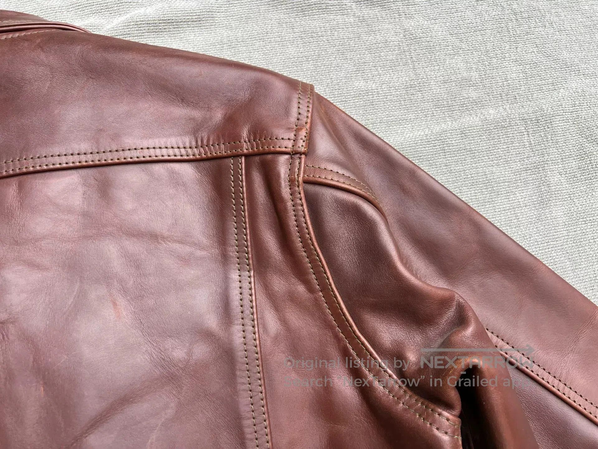 Aero Leathers Aero Leather Brown Custom Jacket. Size US M / EU 48-50 / 2 - 7 Thumbnail