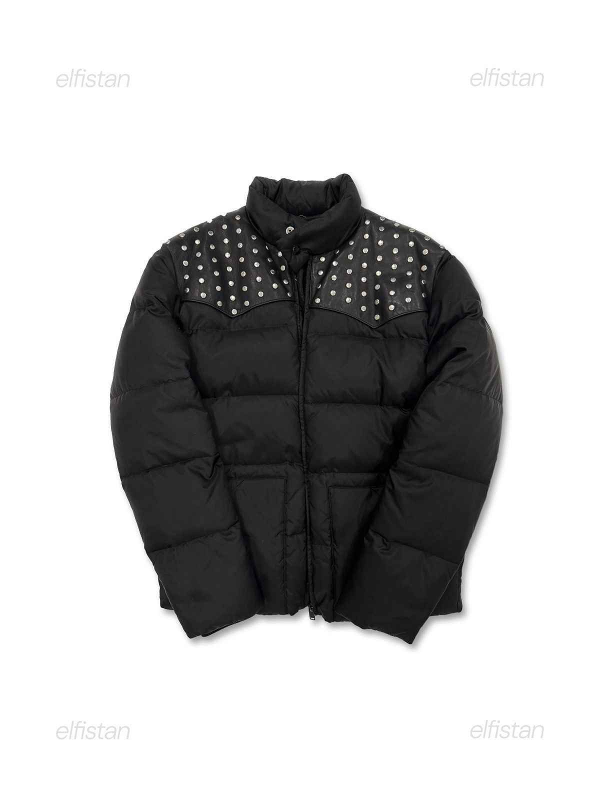 yves saint laurent pour homme 100 アウター YVES SAINT LAURENT POUR HOMME PADDED NYLON COAT JACKET. (L