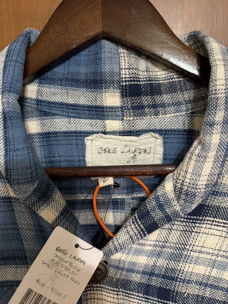 Greg Lauren greg lauren size 2Shirt High Street destroys shirts 2505-Ne Size US M / EU 48-50 / 2 - 2 Thumbnail