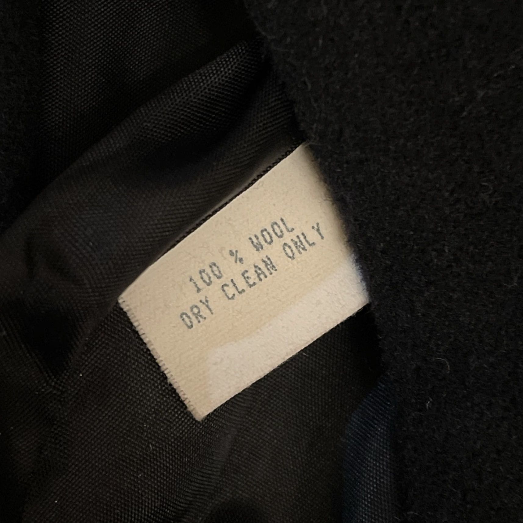 Vintage VINTAGE Jenne Maag Black Wool Collar Button Down Long Sleeve Jacket Pea Coat L Womens Size L / US 10 / IT 46 - 7 Thumbnail