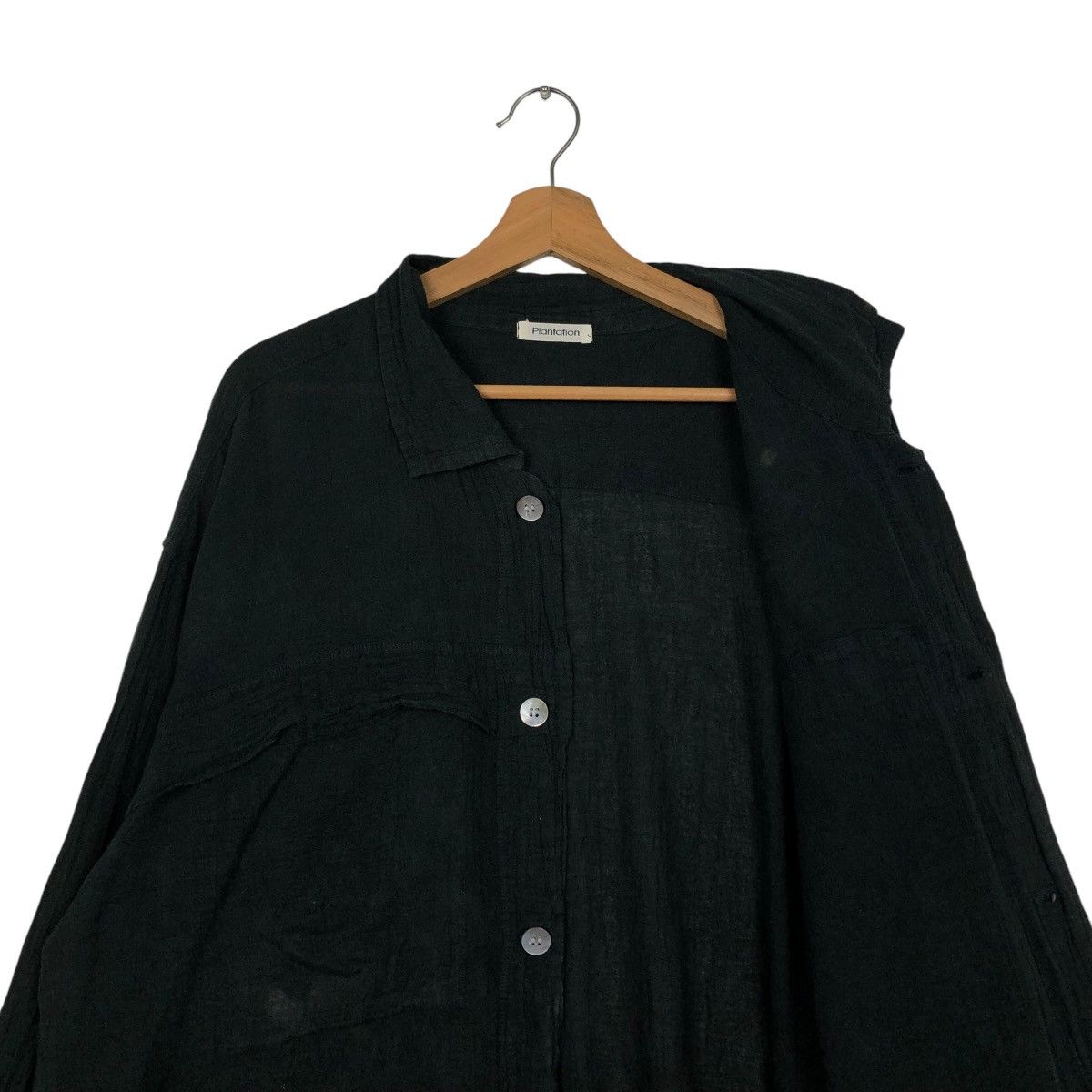 Issey Miyake VINTAGE PLEATED CHORE BUTTON JACKET PLANTATION ISSEY MIYAKE Size US M / EU 48-50 / 2 - 14 Thumbnail