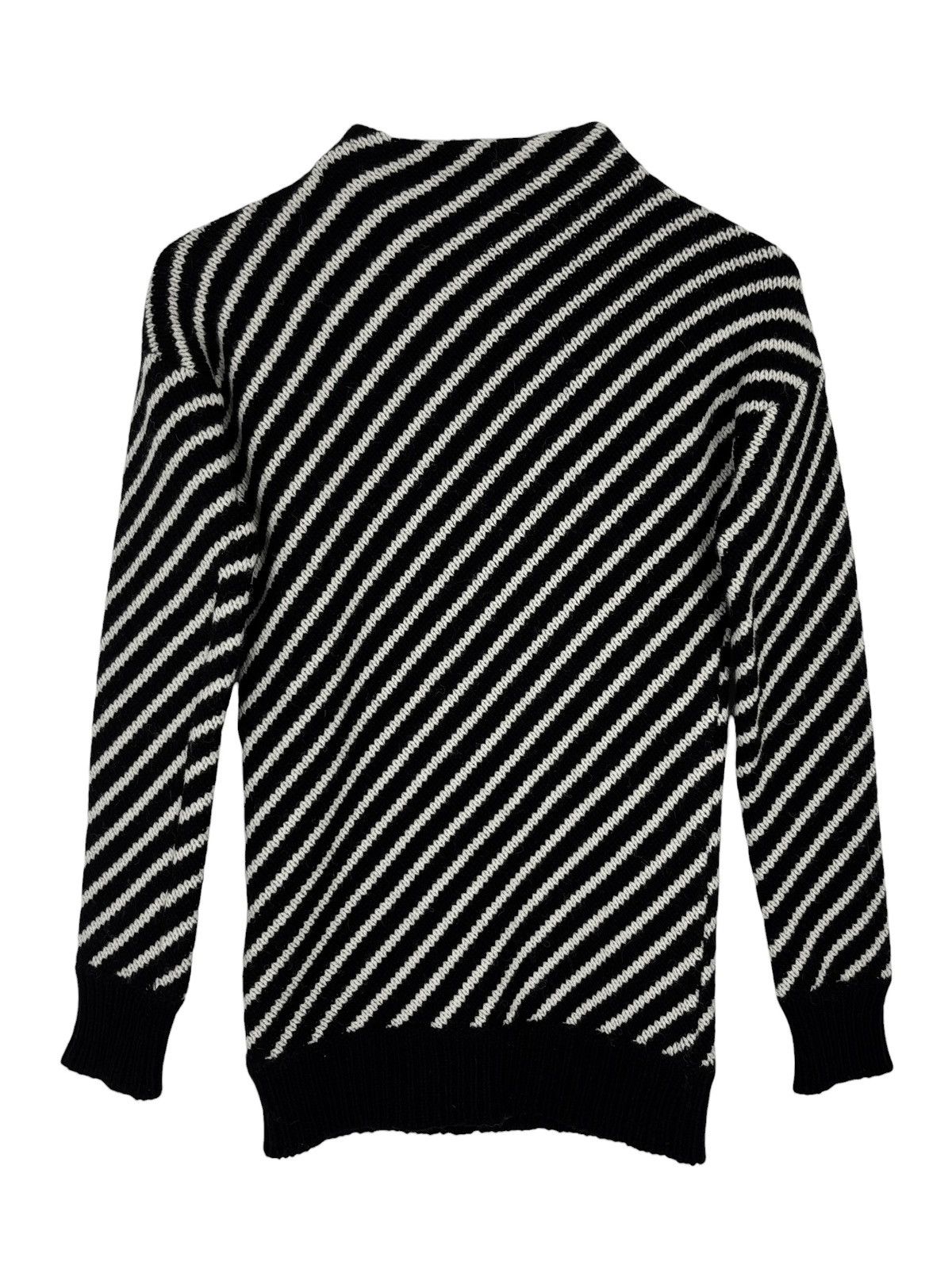Hedi Slimane × Saint Laurent Paris A/W 2015 Sample Striped Knit Sweater (AW15/FW15) Size US S / EU 44-46 / 1 - 2 Thumbnail