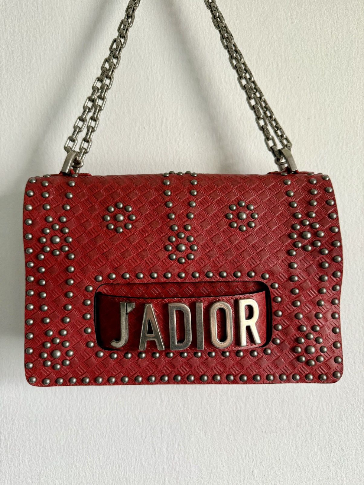 Dior Christian Dior J'Adior Flap Bag studded calfskin leather Size ONE SIZE - 2 Thumbnail